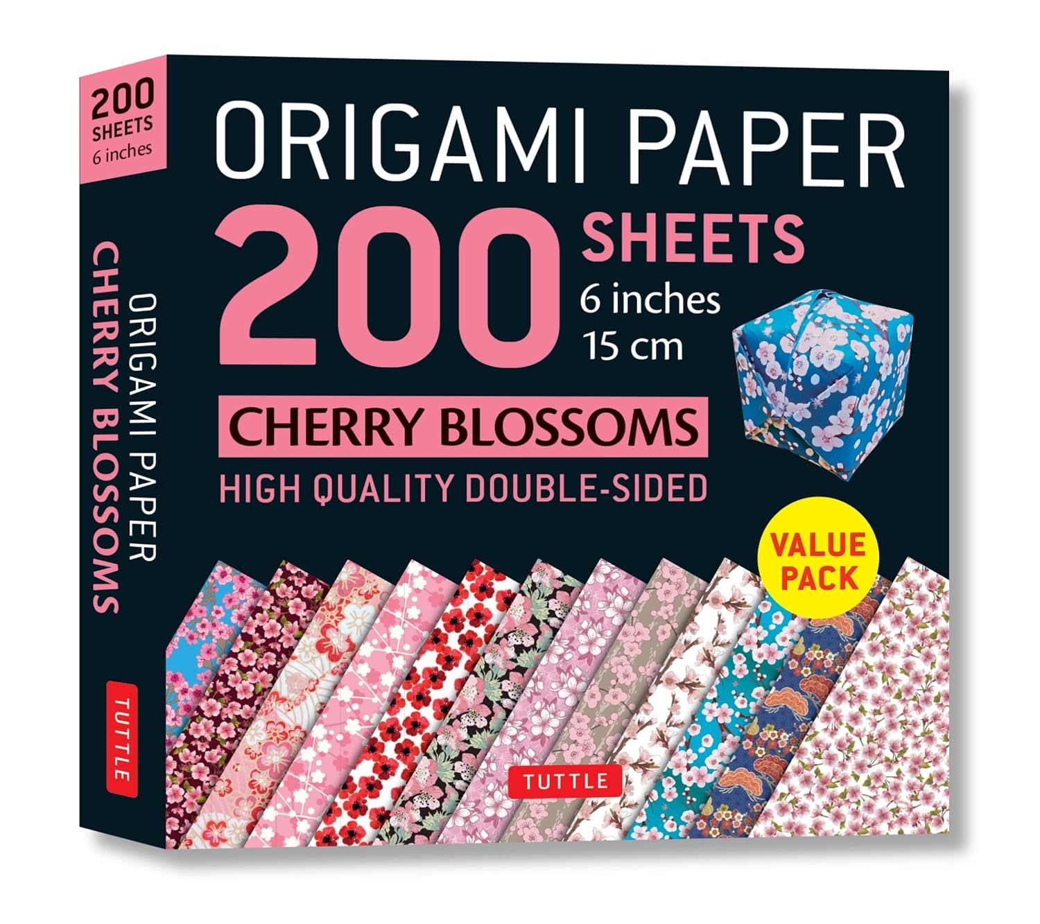 Origami Paper 200 Sheets Cherry Blossoms 6" (15 CM): Tuttle Origami Paper: High-Quality Double Sided Origami Sheets Printed with 12 Different Designs... Sheets Printed with 12 Different Colors baixar livro de graça
