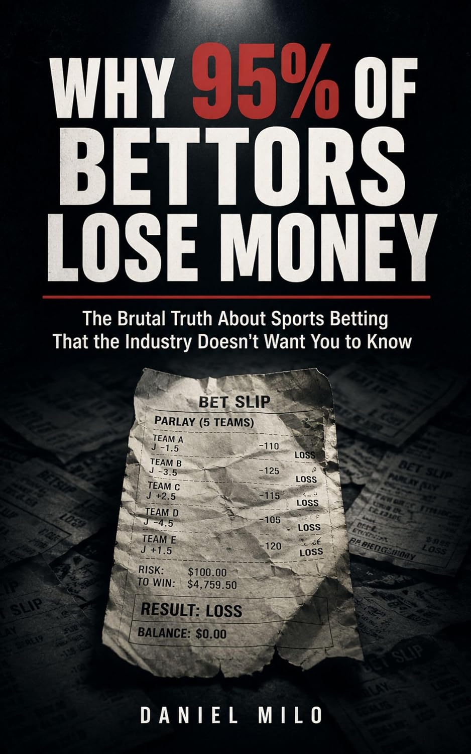 capítulo por capítulo baixar Why 95% of Bettors Lose Money: The Brutal Truth About Sports Betting That the Industry Doesn't Want You to Know (English Edition)
