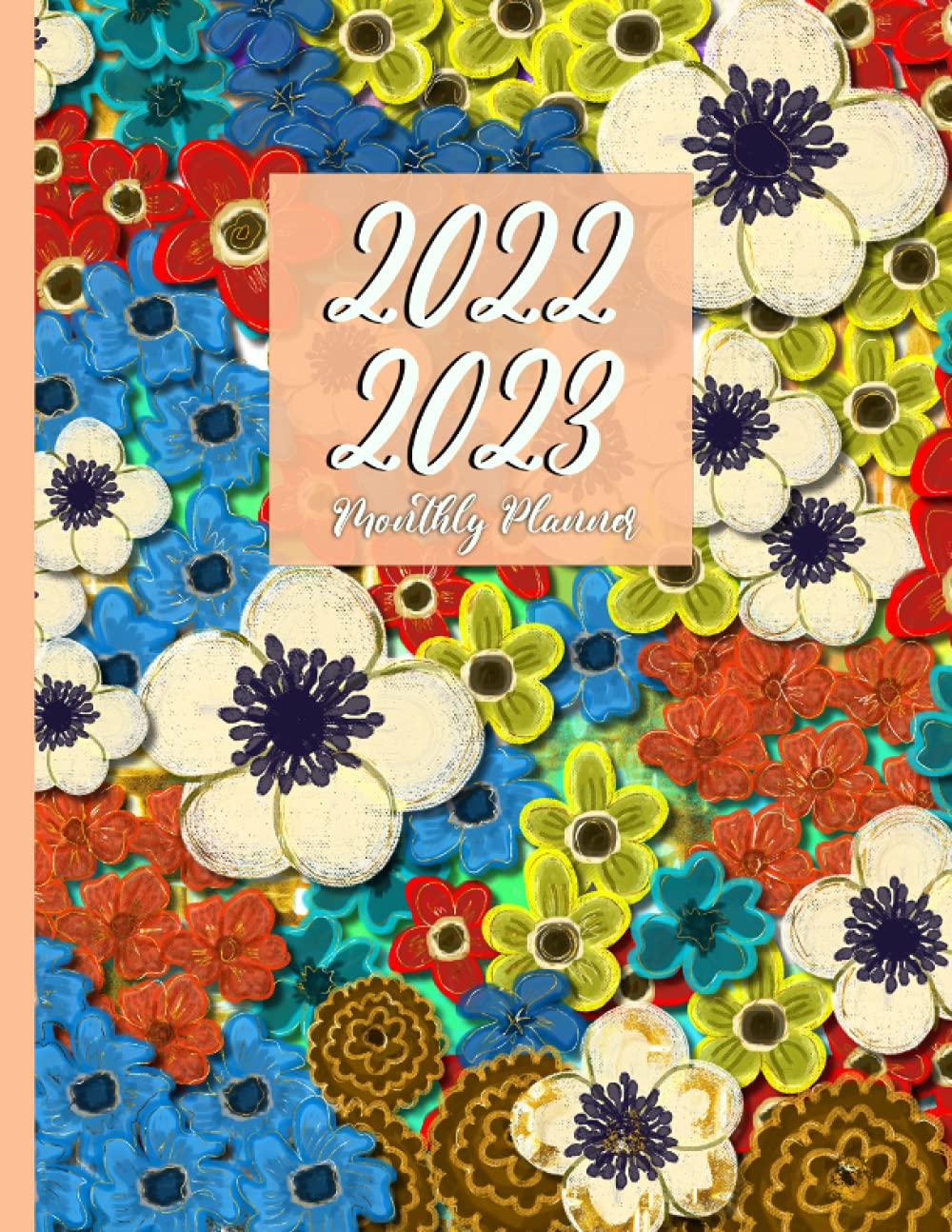 ler totalmente 2022-2023 Monthly Planner: 24 Months (2 Year, January 2022 to December 2023) Planner, Monthly Calendar, Schedule Planner and Organizer with Federal Holidays. Elegant Watercolor Flower Cover