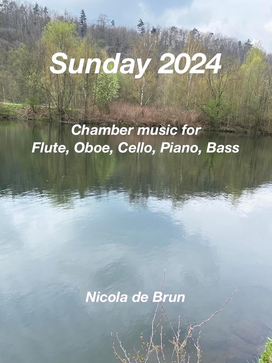 Sunday 2024: Chamber music for Flute, Oboe, Cello, Piano, Bass (German Edition)