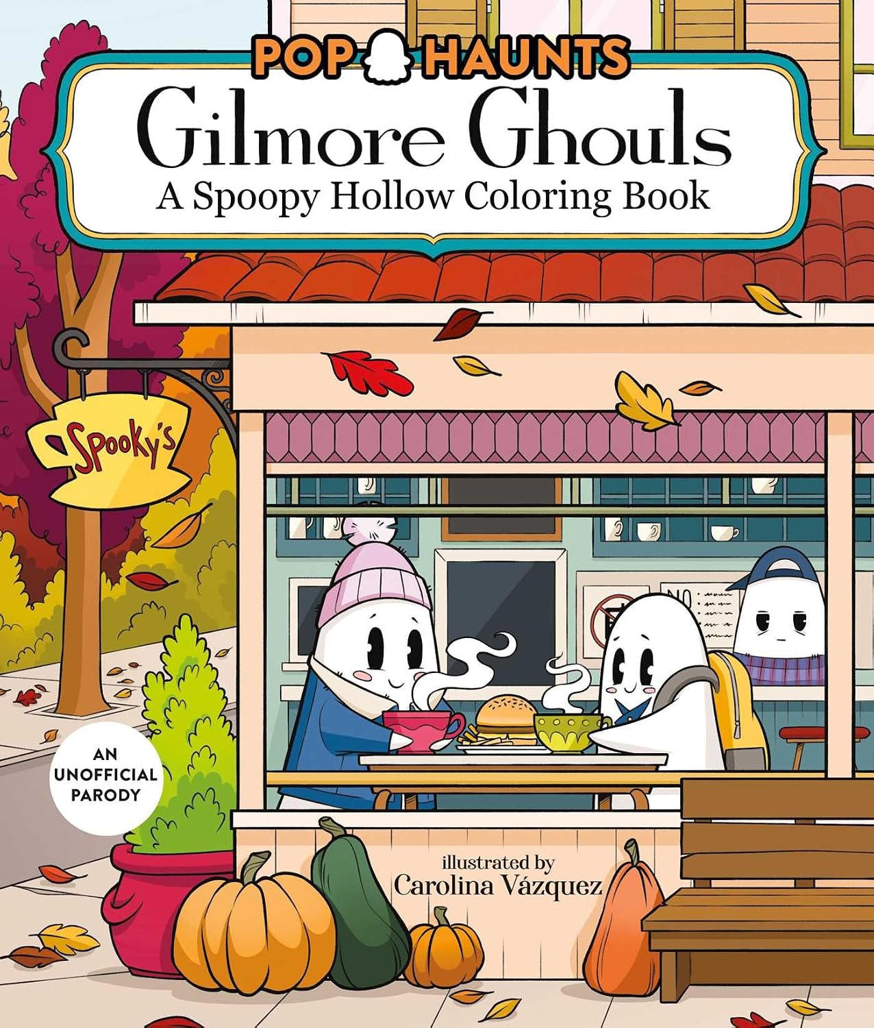Gilmore Ghouls: A Spoopy Hollow Coloring Book baixar livro de graça