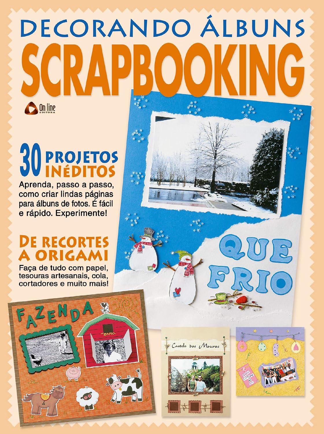 ler totalmente Decorando Álbuns Scrapbooking: Edição 5
