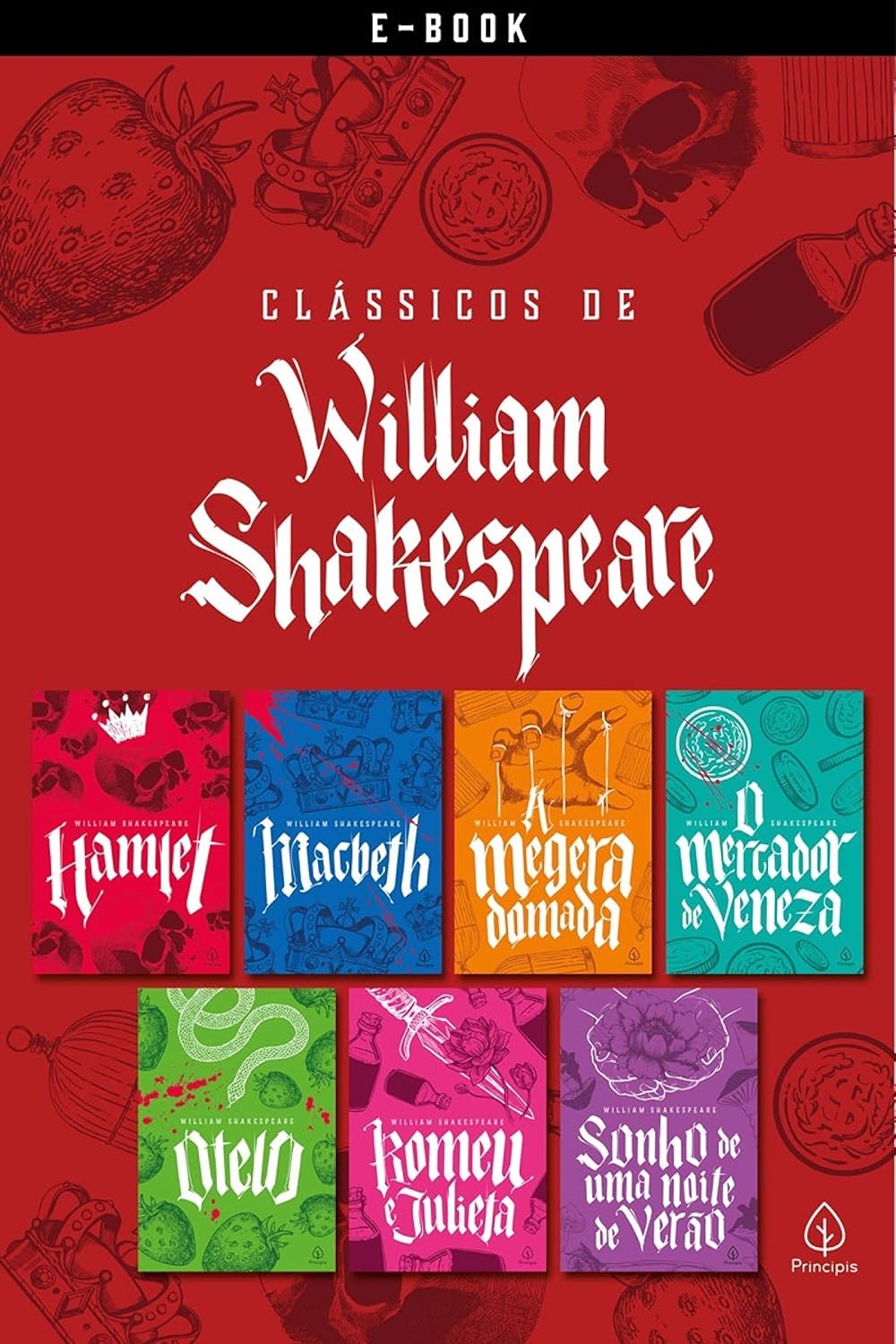 Box Clássicos de Shakespeare (Shakespeare, o bardo de Avon)