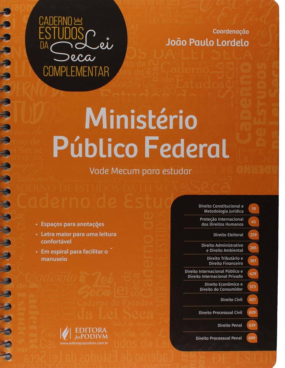 Ministério Público Federal: Vade Mecum Para Estudar baixar o livro de graça