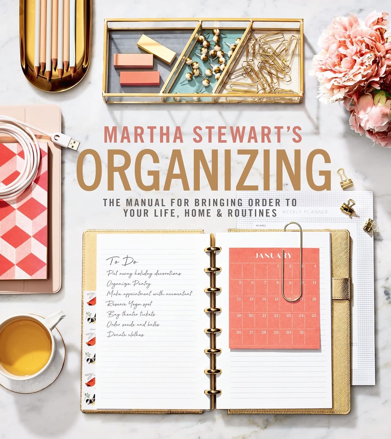 ler totalmente Martha Stewart's Organizing: The Manual for Bringing Order to Your Life, Home & Routines