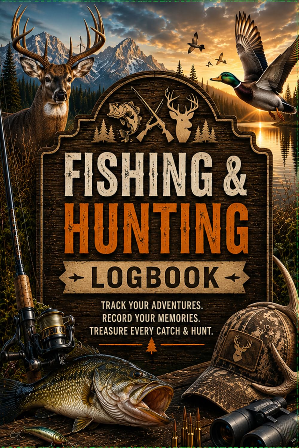 capítulo por capítulo baixar Fishing & Hunting Logbook: Track Your Adventures. Record Your Memories. Treasure Every Catch & Hunt.