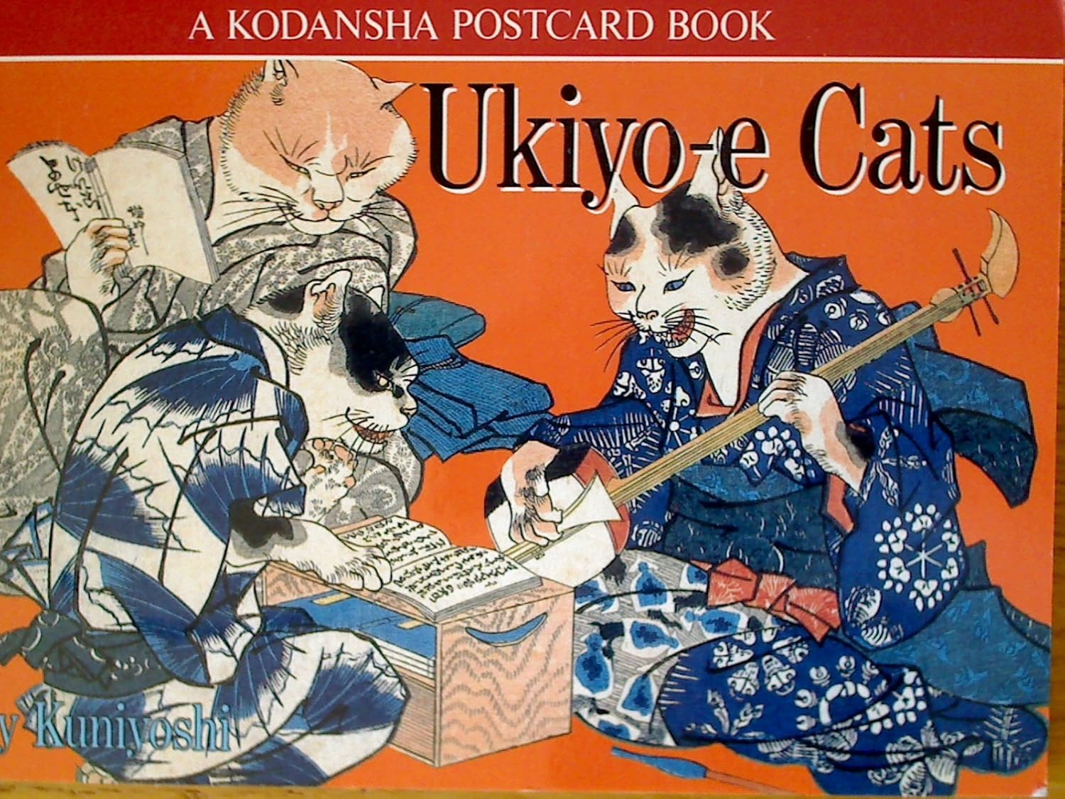 Ukiyo-E Cats: A Kodansha Postcard Book baixar o livro de graça