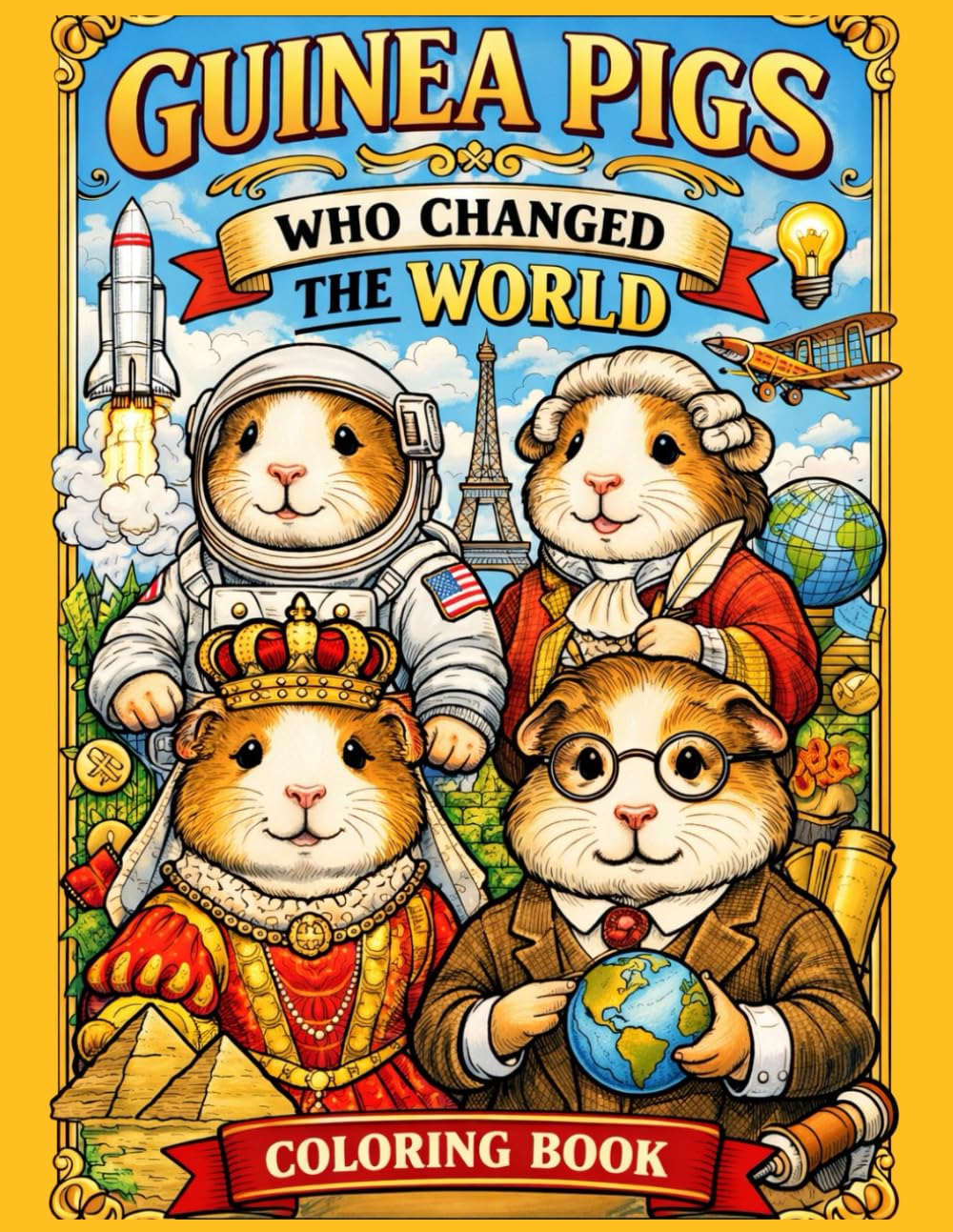 capítulo por capítulo baixar GUINEA PIGS WHO CHANGED THE WORLD COLORING BOOK