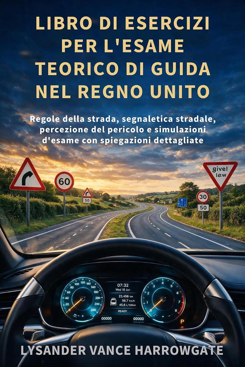 LIBRO DI ESERCIZI PER L'ESAME TEORICO DI GUIDA NEL REGNO UNITO: Regole della strada, segnaletica stradale, percezione del pericolo e simulazioni d'esame con spiegazioni dettagliate (Italian Edition) baixar o livro de graça