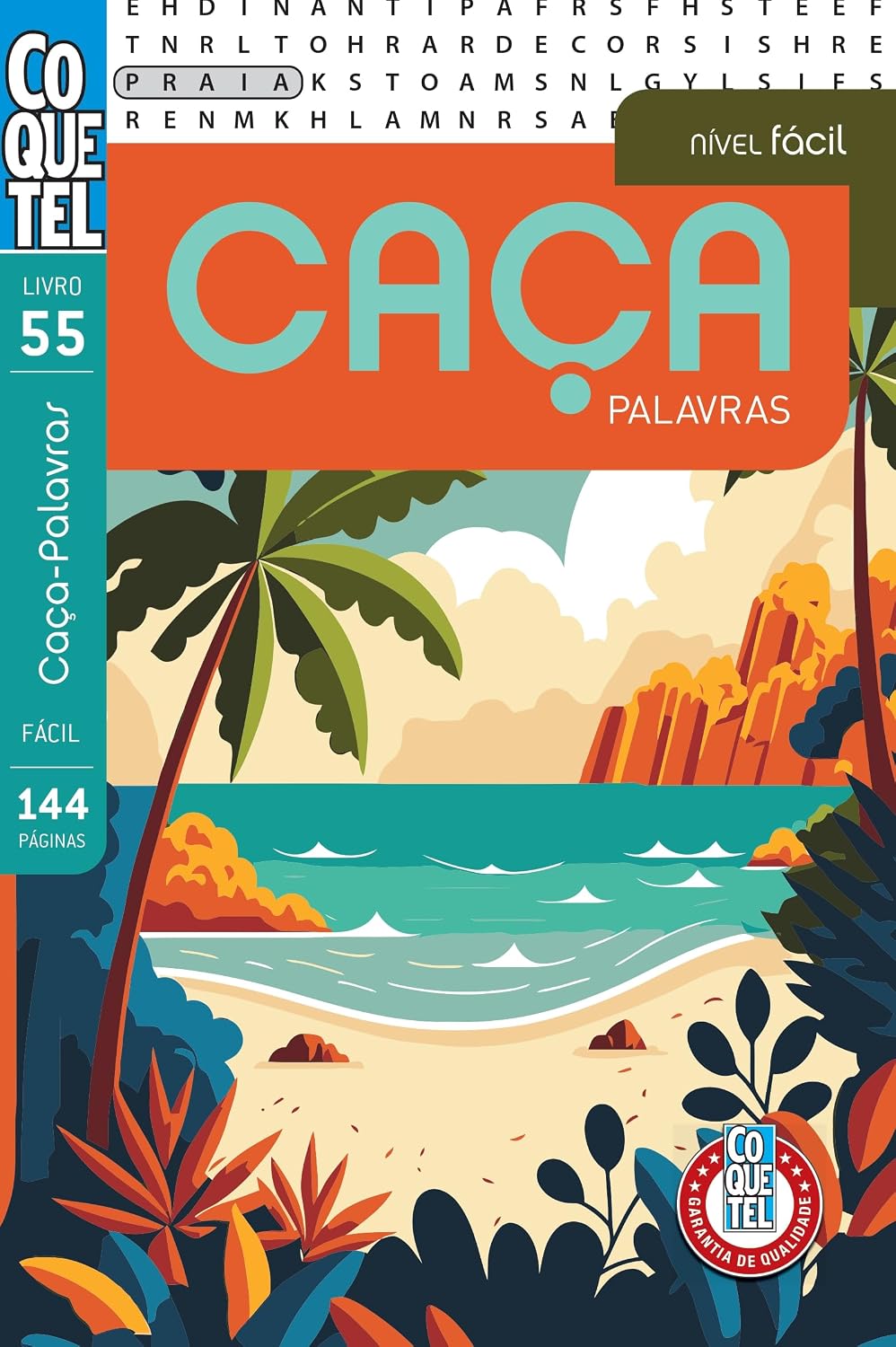 Livro Coquetel Caça Palavras Ed 55