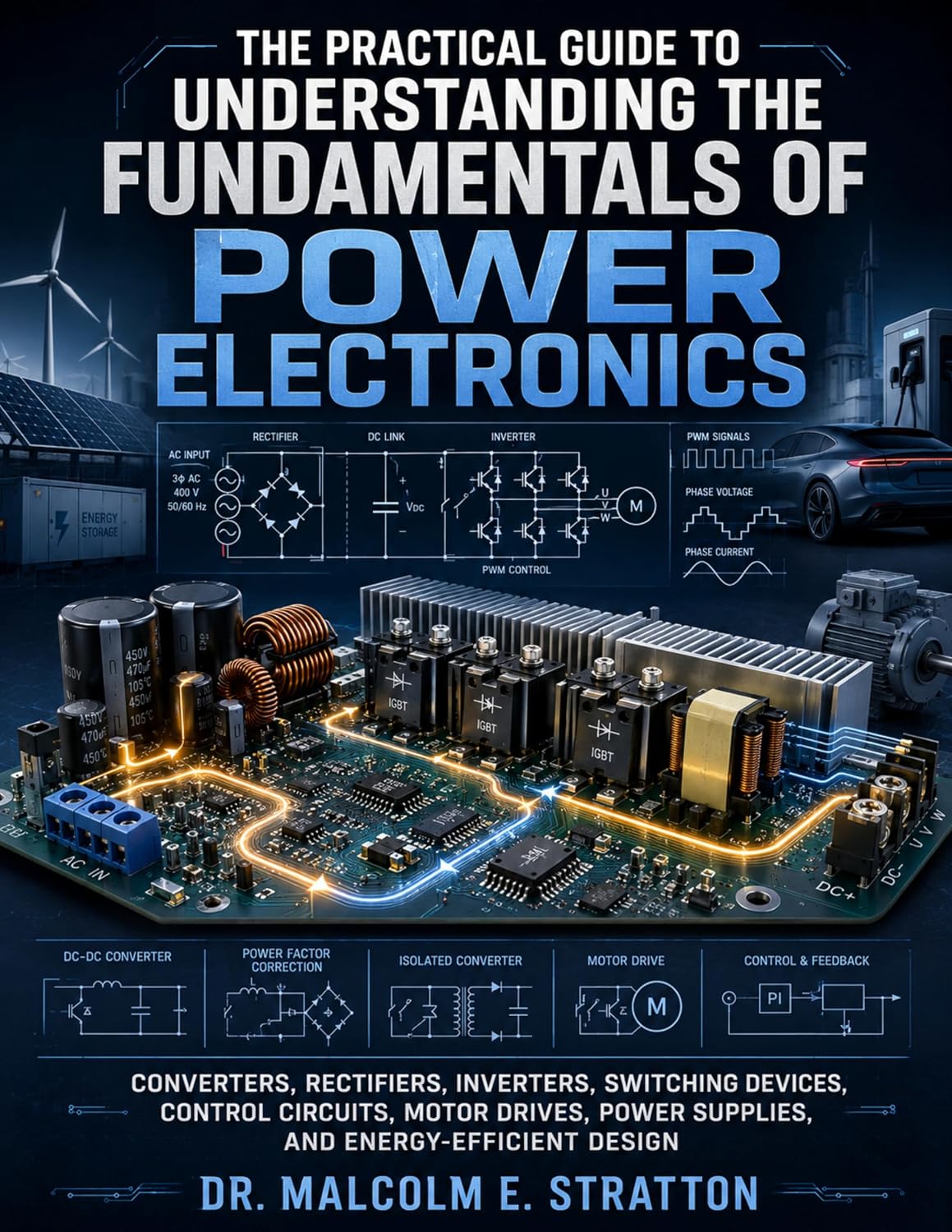 ler totalmente The Practical Guide to Understanding the Fundamentals of Power Electronics: Converters, Rectifiers, Inverters, Switching Devices, Control Circuits, Motor... and Energy-Efficient (English Edition)