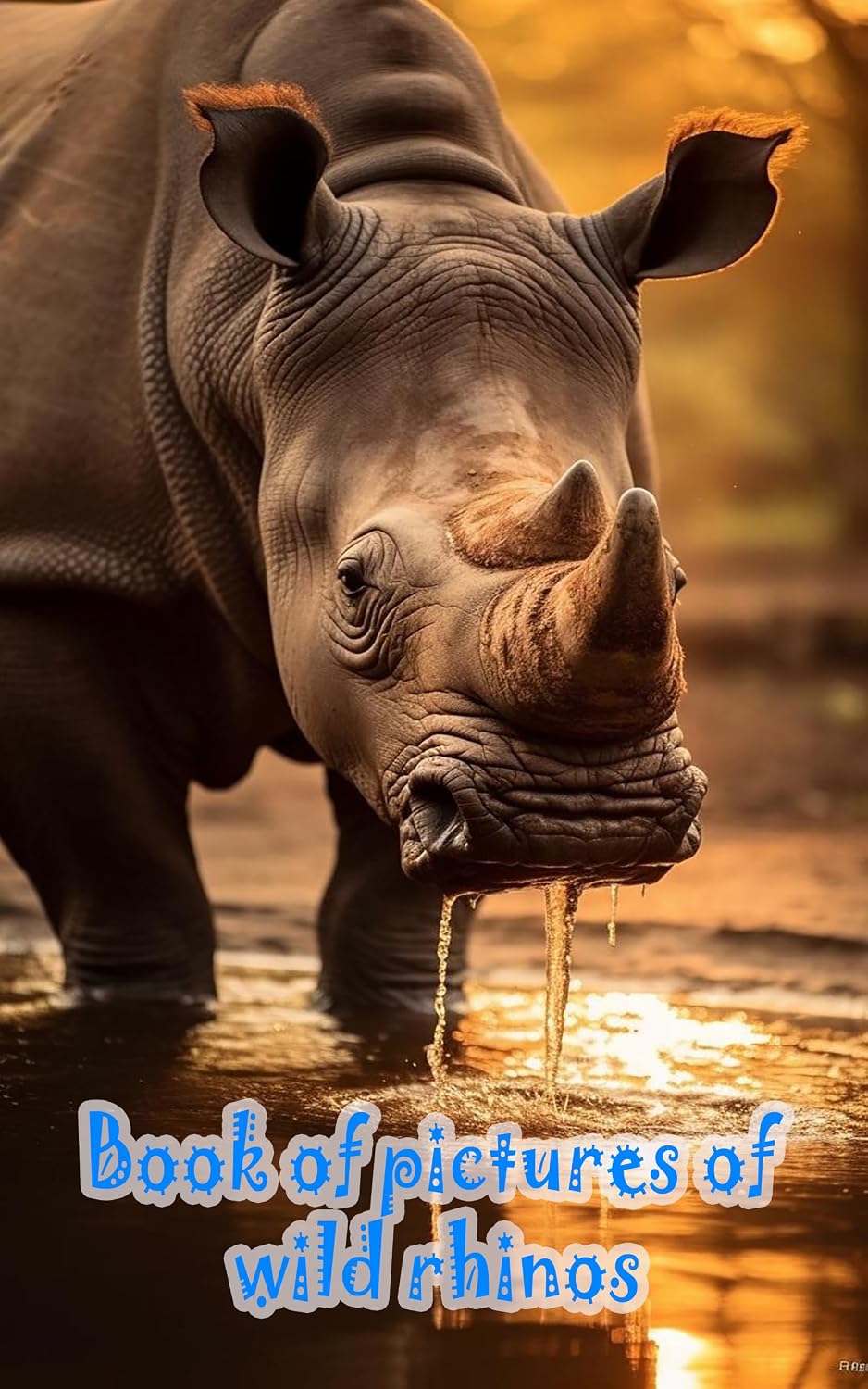 ler totalmente Wild Rhino Wonders: A Photographic Odyssey: Embark on an Odyssey Through the Untamed World of Majestic Rhinos (English Edition)