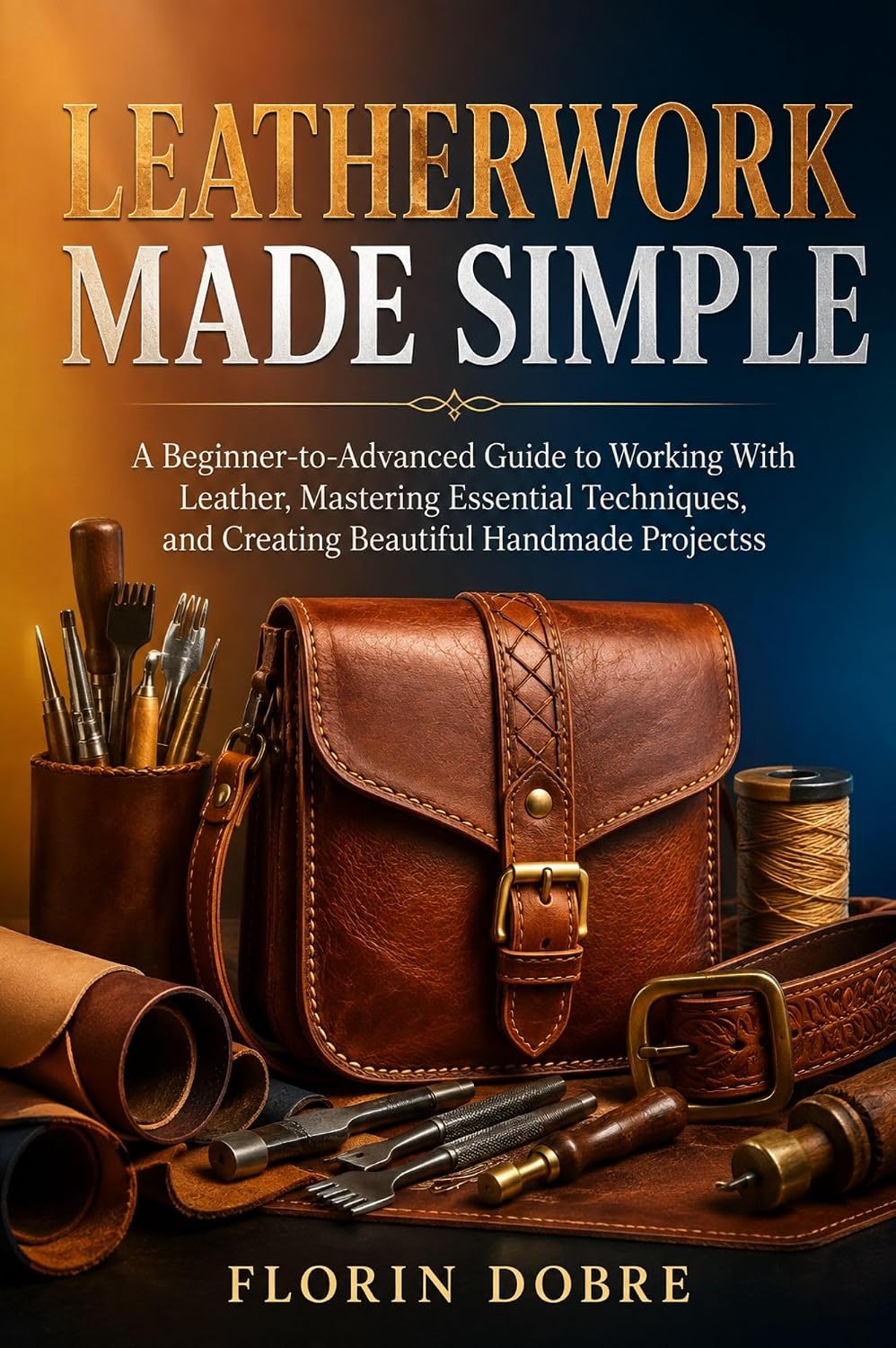 LEATHERWORK MADE SIMPLE: A Beginner-to-Advanced Guide to Working With Leather, Mastering Essential Techniques, and Creating Beautiful Handmade Projects (English Edition) baixar livro de graça