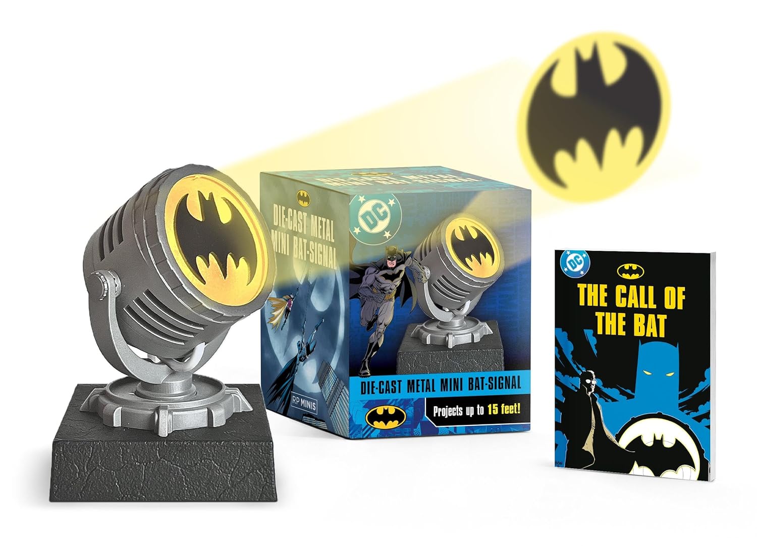 Batman: Die-Cast Metal Mini Bat-Signal: Projects Up to 15 Feet! baixar livro de graça