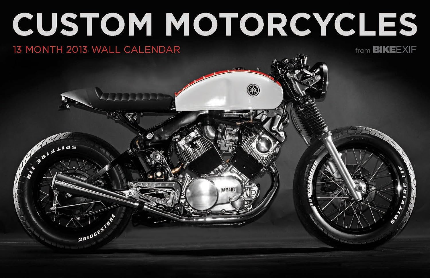 Custom Motorcycle 13 Month 2013 Calendar