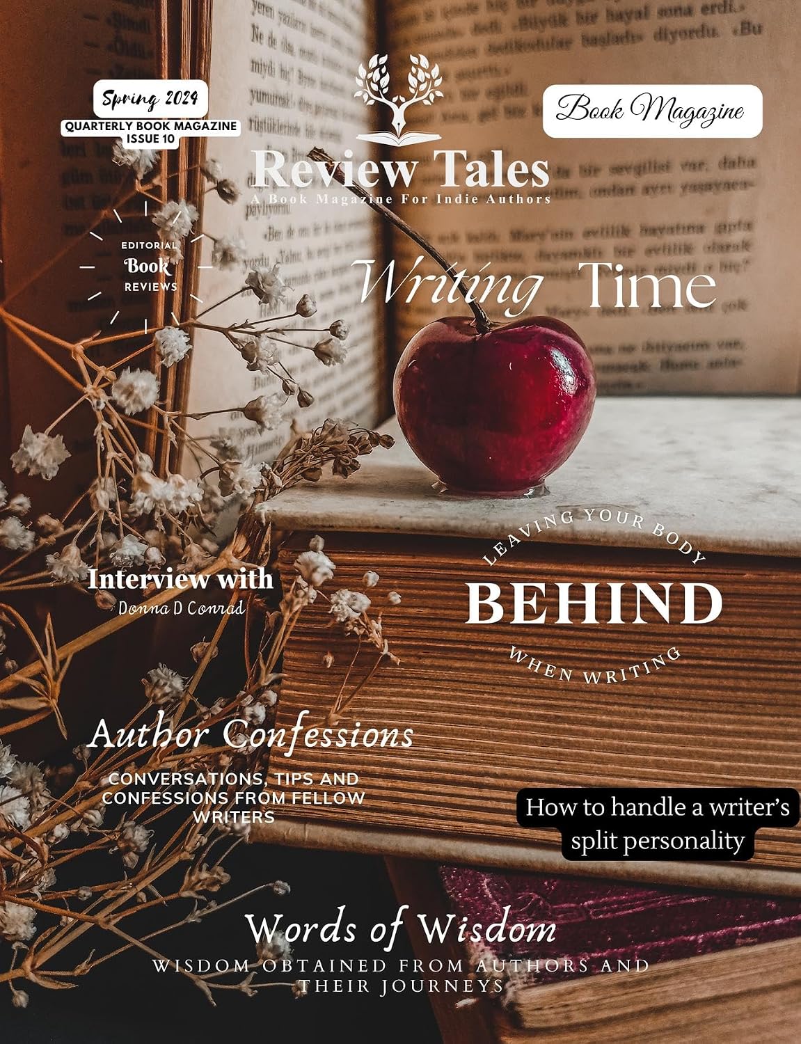 ler totalmente Review Tales - A Book Magazine For Indie Authors - 10th Edition (Spring 2024) (English Edition)