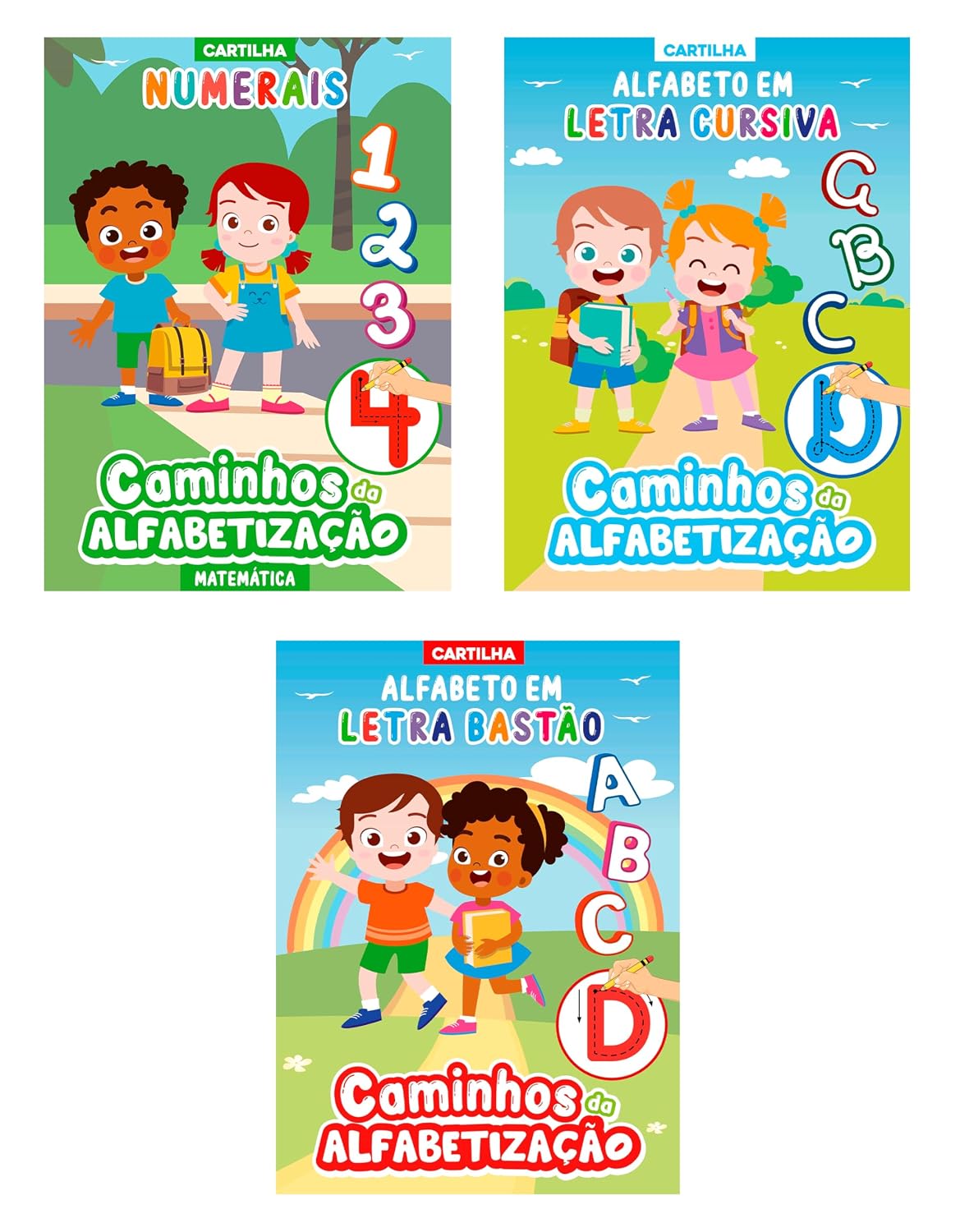 Coleção Caminhos da Alfabetização - Kit com 3 Cartilhas baixar o livro de graça