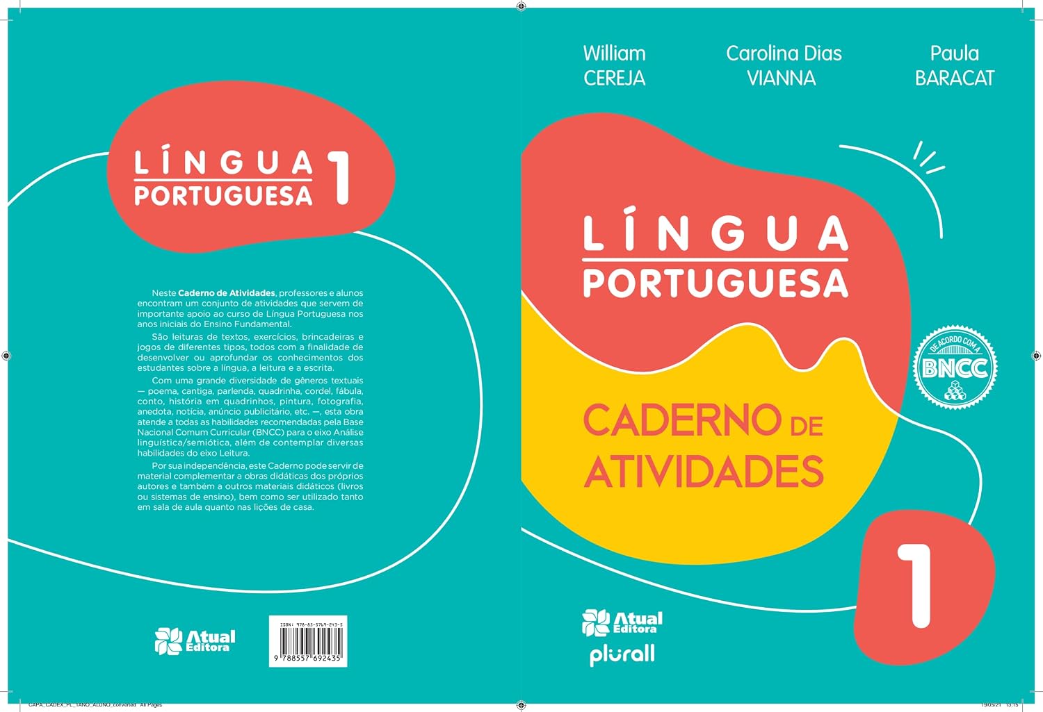 Caderno de Atividades Língua Portuguesa – 1º ano: De acordo com a BNCC baixar livro de graça