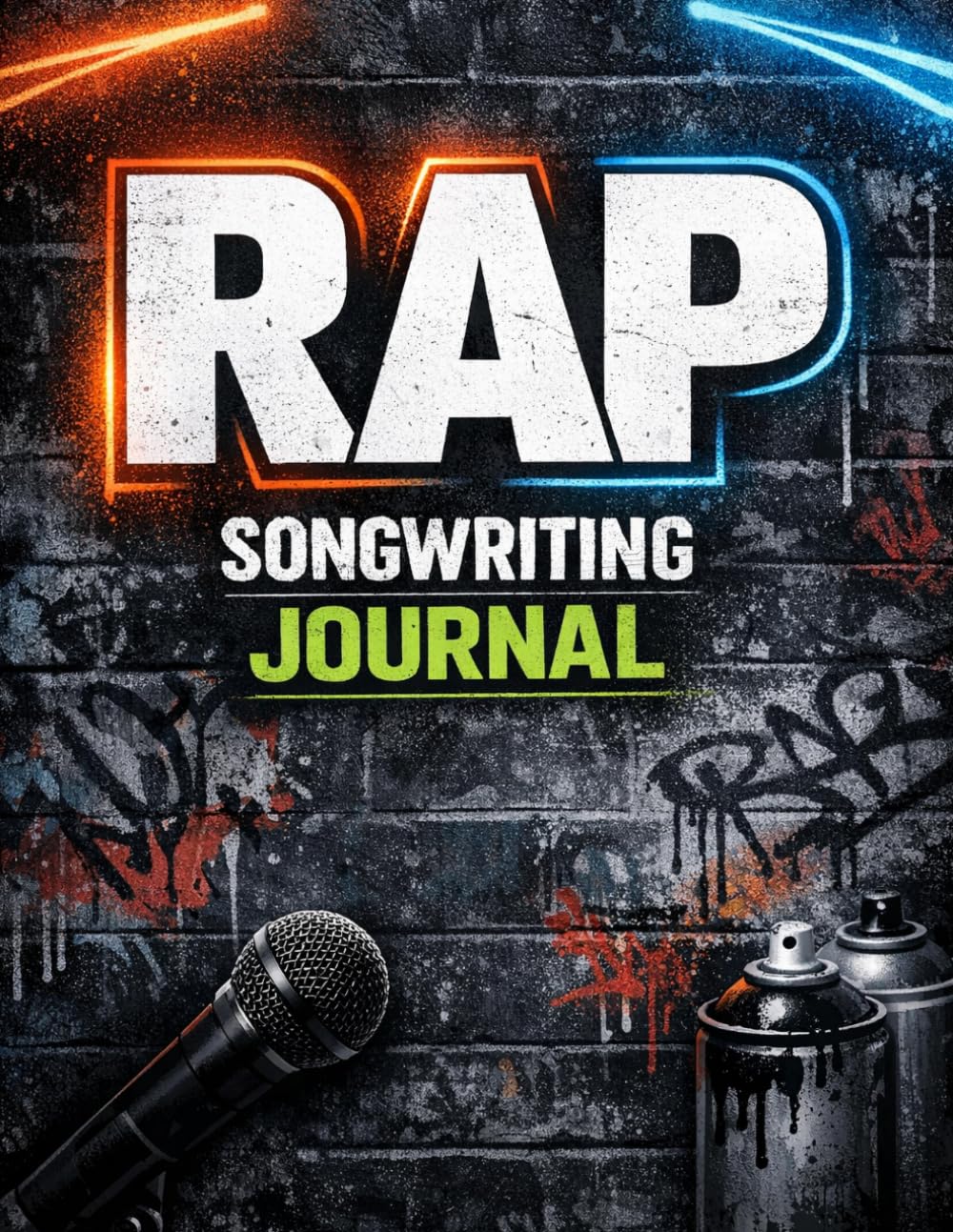 ler totalmente Rap Songwriting Journal: Hip Hop Music Notebook for Rappers. Write Better Bars, Build Rhymes & Structure Songs. Freestyle Practice & Lyric Writing Workbook