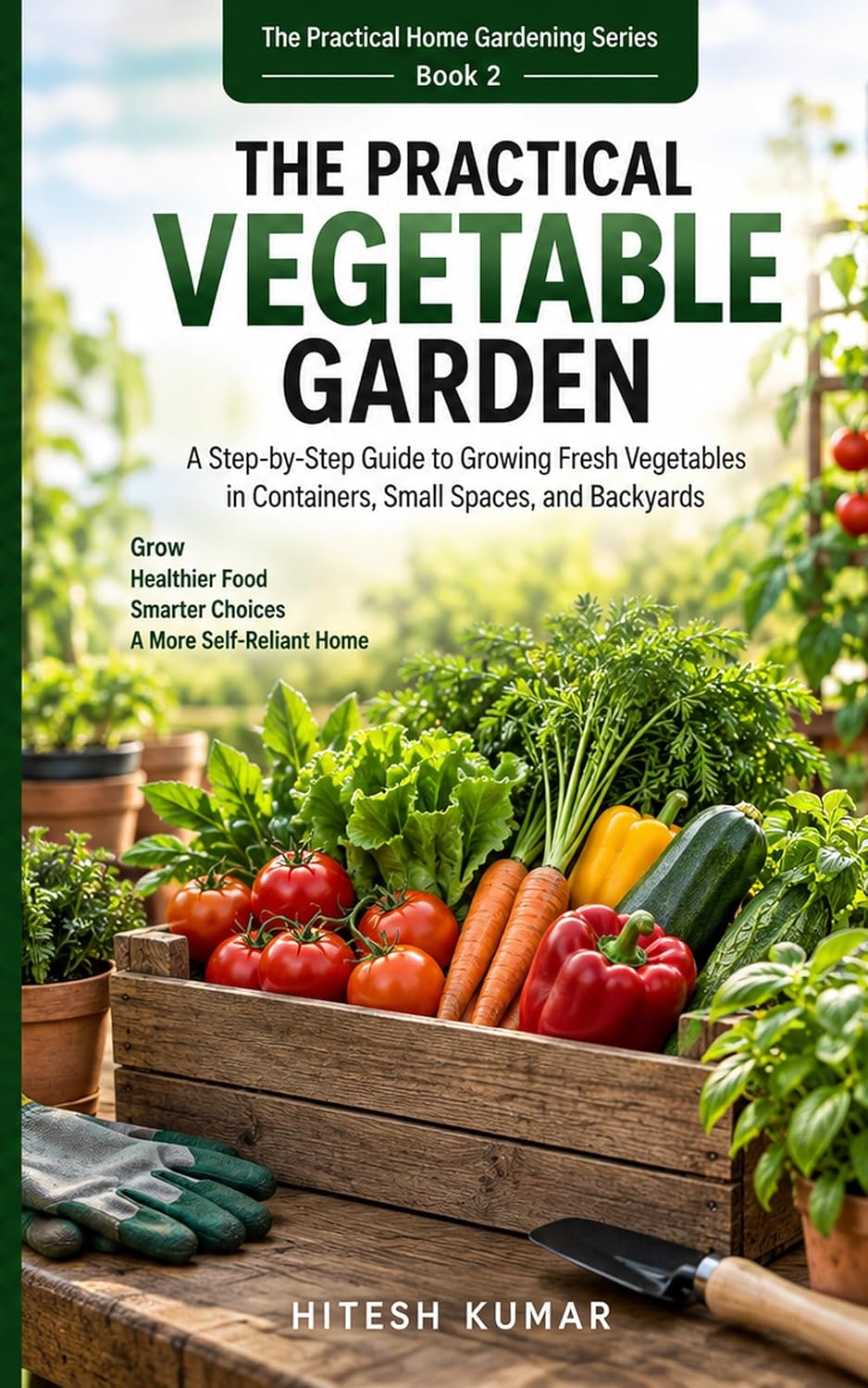 The Practical Vegetable Garden: A Step-by-Step Guide to Growing Fresh Vegetables in Containers, Small Spaces, and Backyards (The Practical Home Gardening Series Book 2) (English Edition) baixar o livro de graça