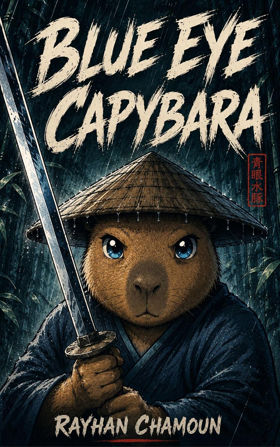 Blue Eye Capybara: A Parody of Blue Eye Samurai (English Edition) baixar o livro de graça