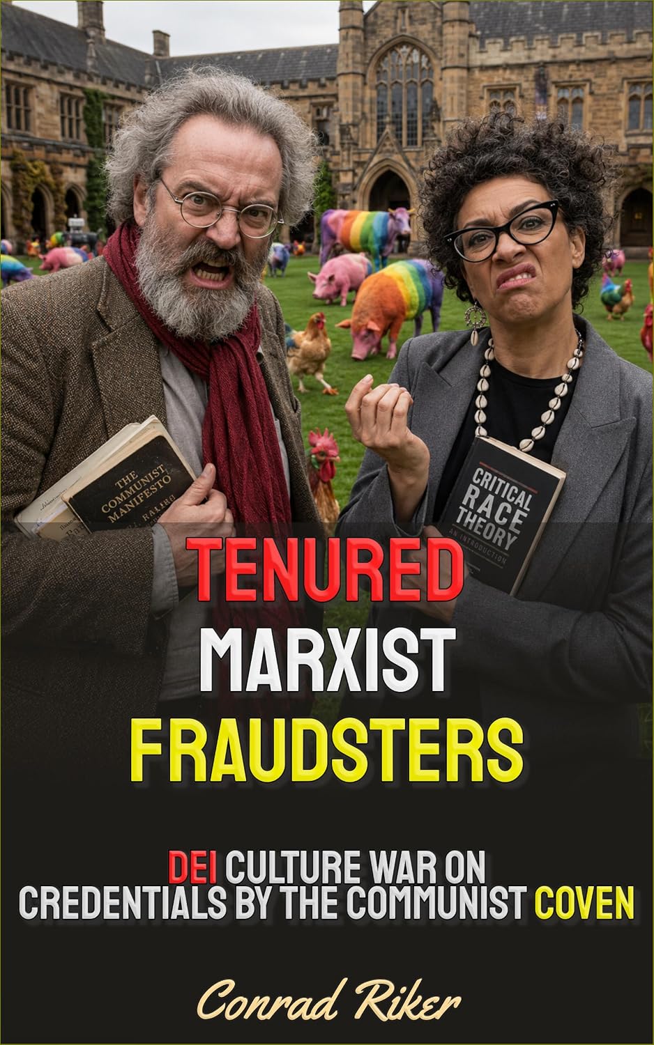 Tenured Marxist Fraudsters: DEI Culture War On Credentials By The Communist Coven (Redpilled Progressive (satire)) (English Edition) baixar o livro de graça