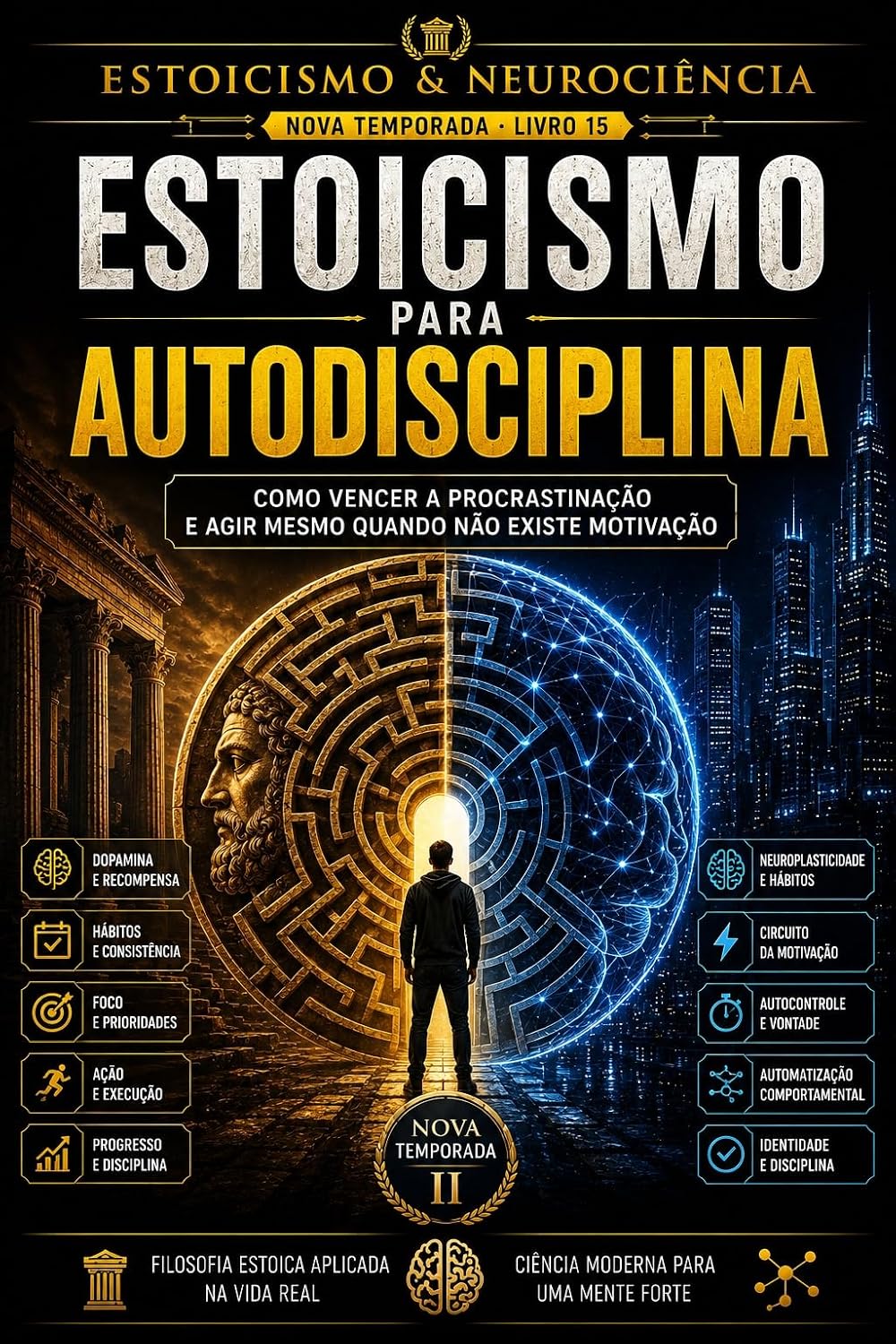 ler totalmente Estoicismo para Autodisciplina: Como vencer a procrastinação e agir mesmo quando não existe motivação (Estoicismo e Neurociência)