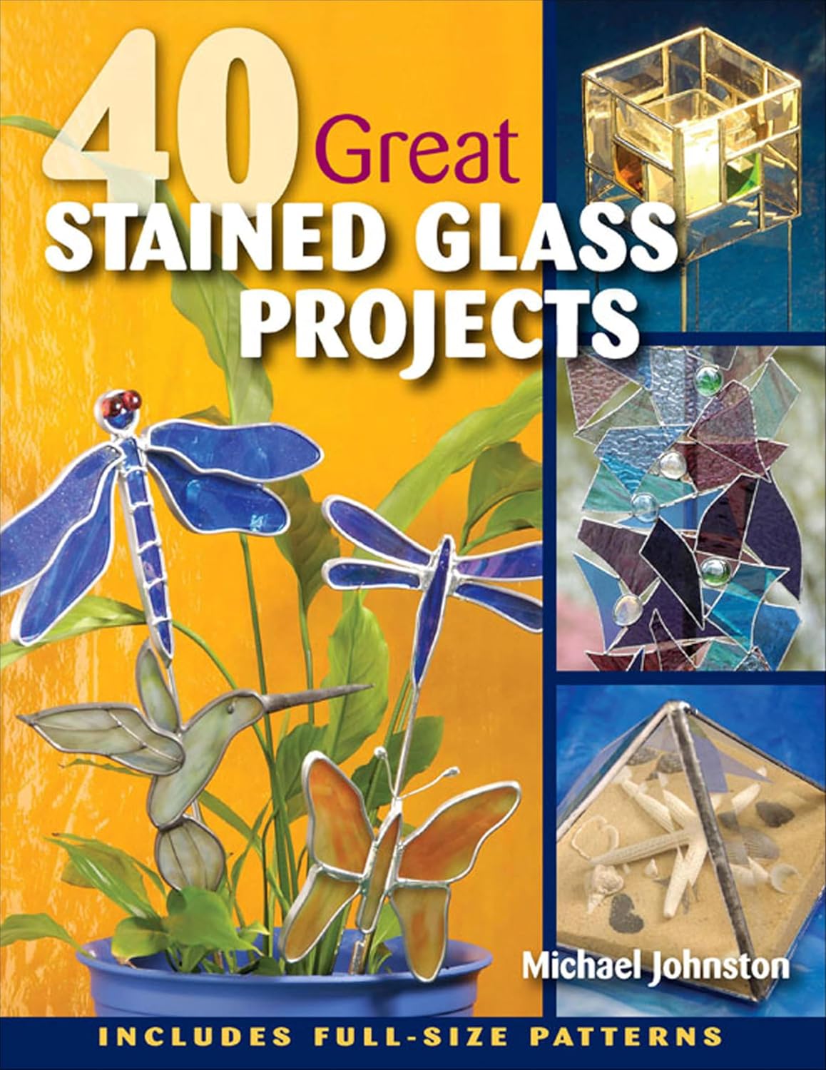 ler totalmente 40 Great Stained Glass Projects (English Edition)