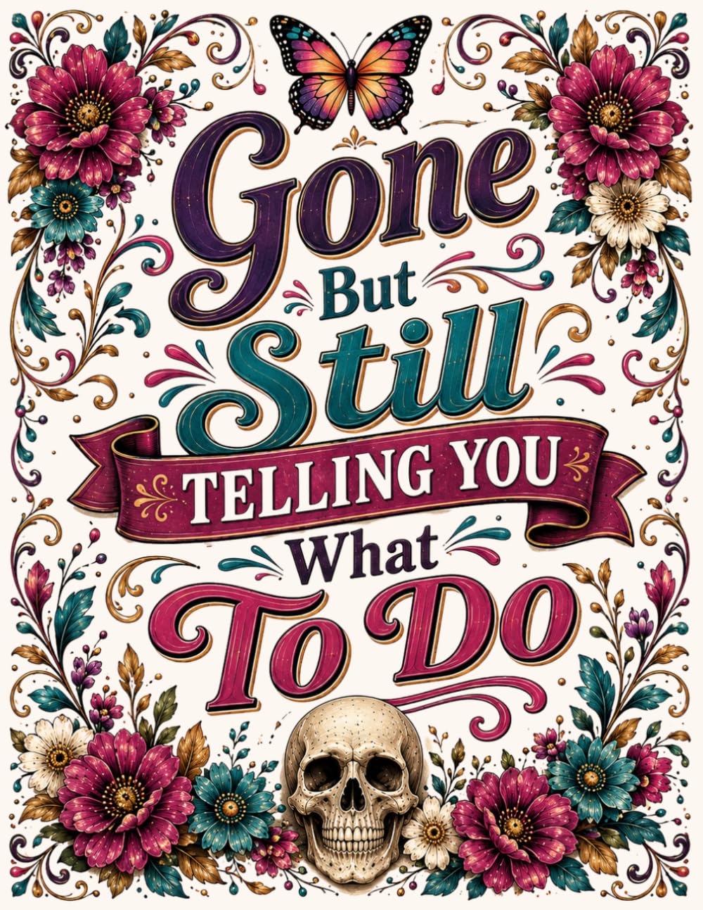 capítulo por capítulo baixar Gone But Still Telling You What To Do: The End-of-Life Planner Record Book helps you gather important information in one organized place for your loved ones.