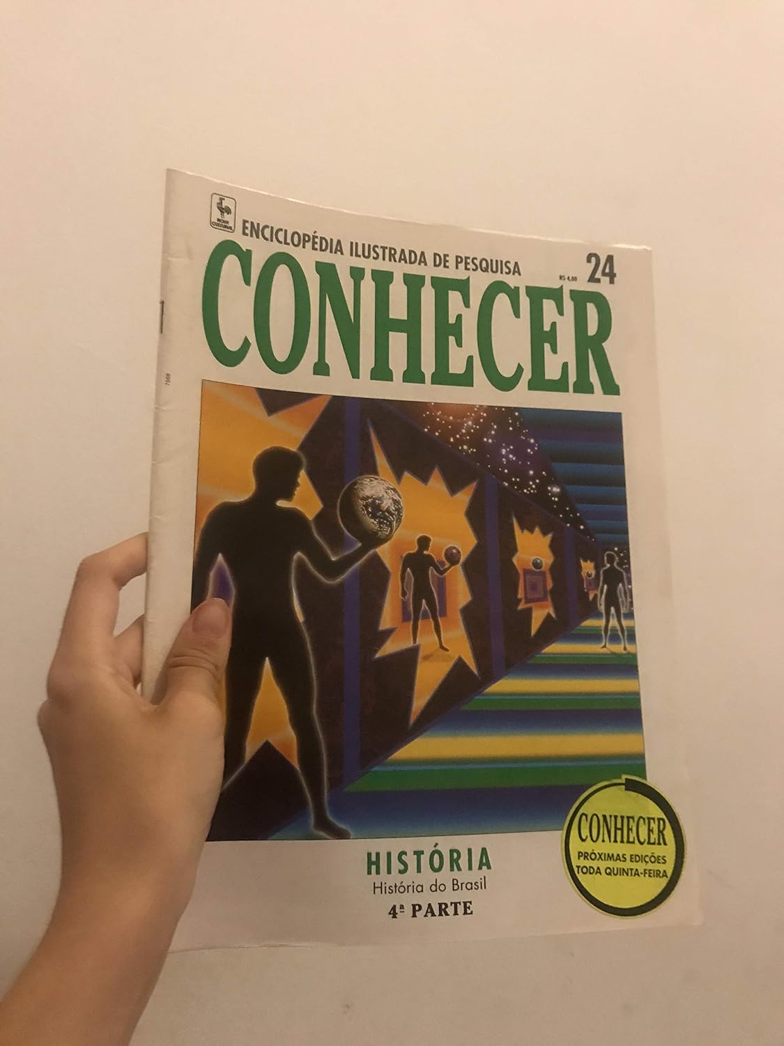 ler totalmente História - História do Brasil: Unidade 24 - Enciclopédia Ilustrada de Pesquisa Conhecer