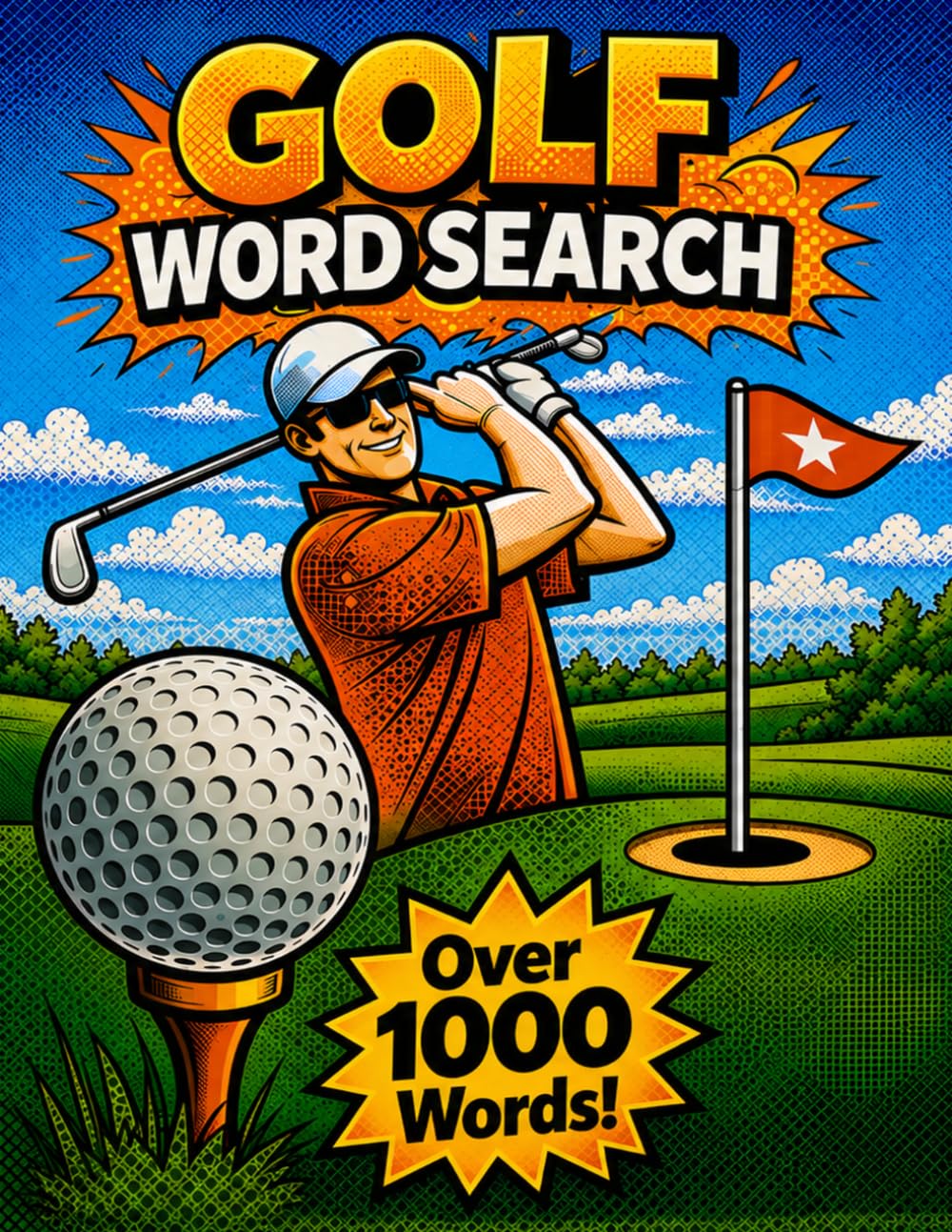 ler totalmente Golf Word Search Puzzle for Adults, Seniors & Golf Lovers: 80 Fun Golf Word Search Puzzles, Brain Games & Activities for Golfers | Large Print Golf... and Golf Gift for Men, Women, Dad & Grandpa