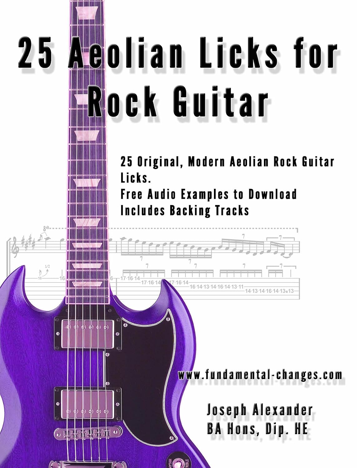 ler totalmente 25 Aeolian Licks for Rock Guitar (Rock Guitar Licks Book 1) (English Edition)