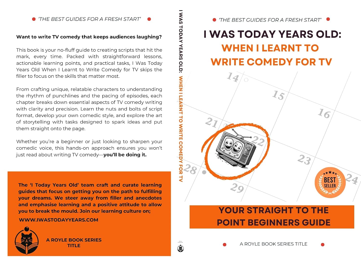 ler totalmente I Was Today Years Old: When I learnt to Write Comedy for TV: Your Straight To The Point Beginners Guide (English Edition)