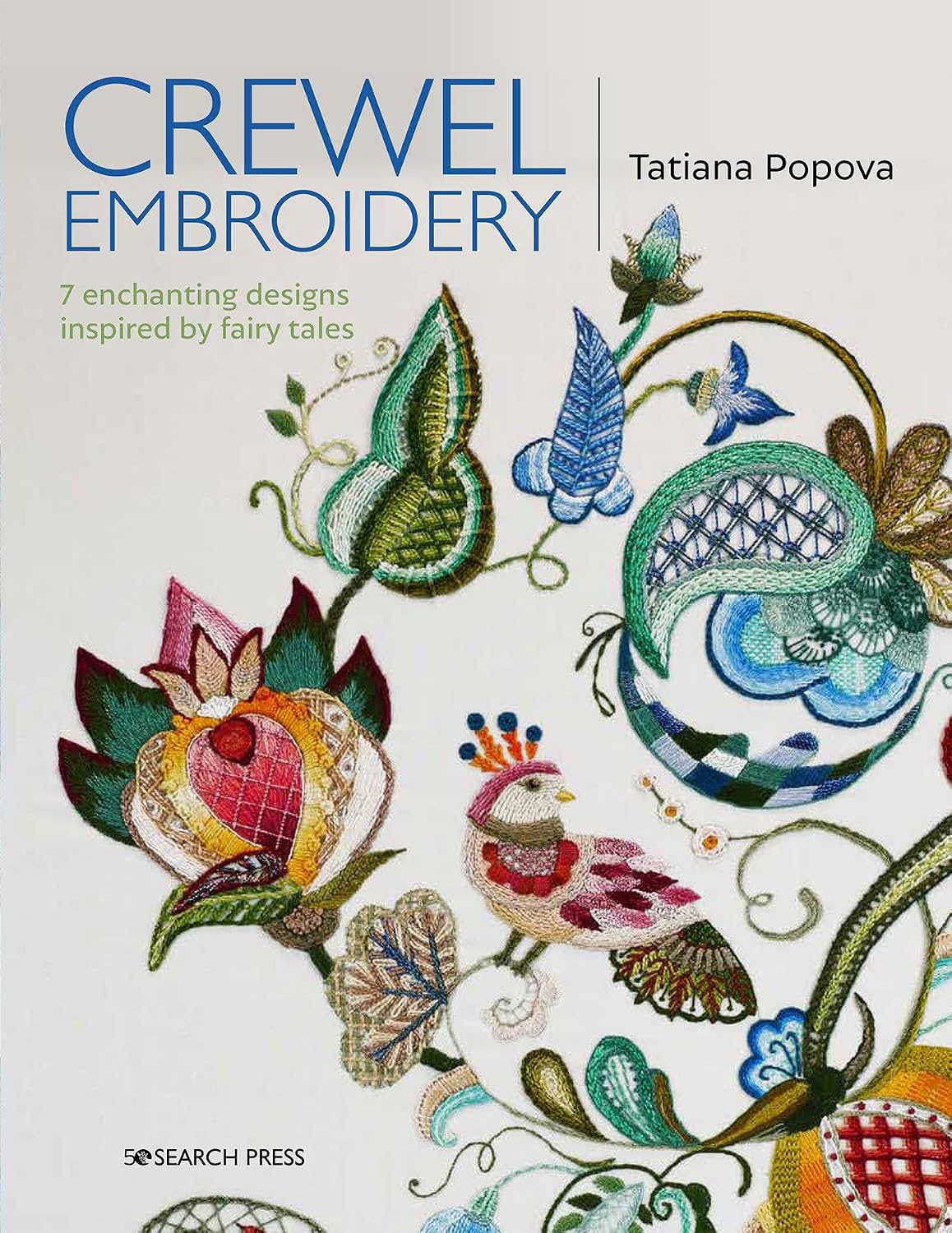 Crewel Embroidery: 7 Enchanting Designs Inspired by Fairy Tales baixar livro de graça