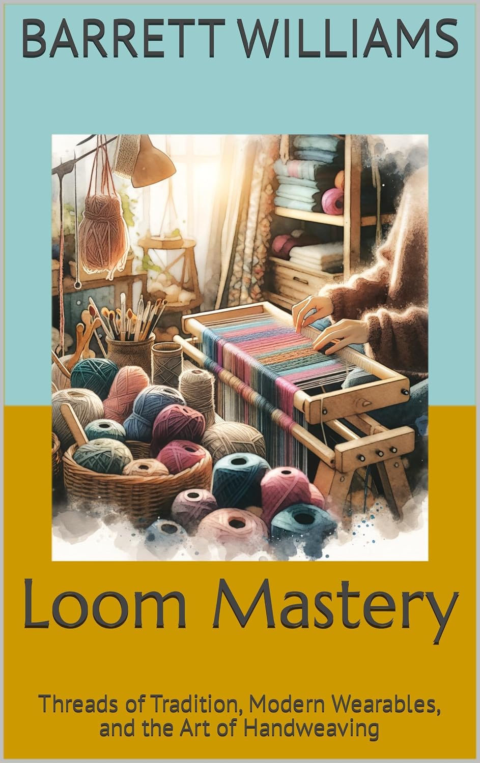 ler totalmente Loom Mastery: Threads of Tradition, Modern Wearables, and the Art of Handweaving (Master Weaver's Guide: Unraveling the Art of Textile Creation) (English Edition)