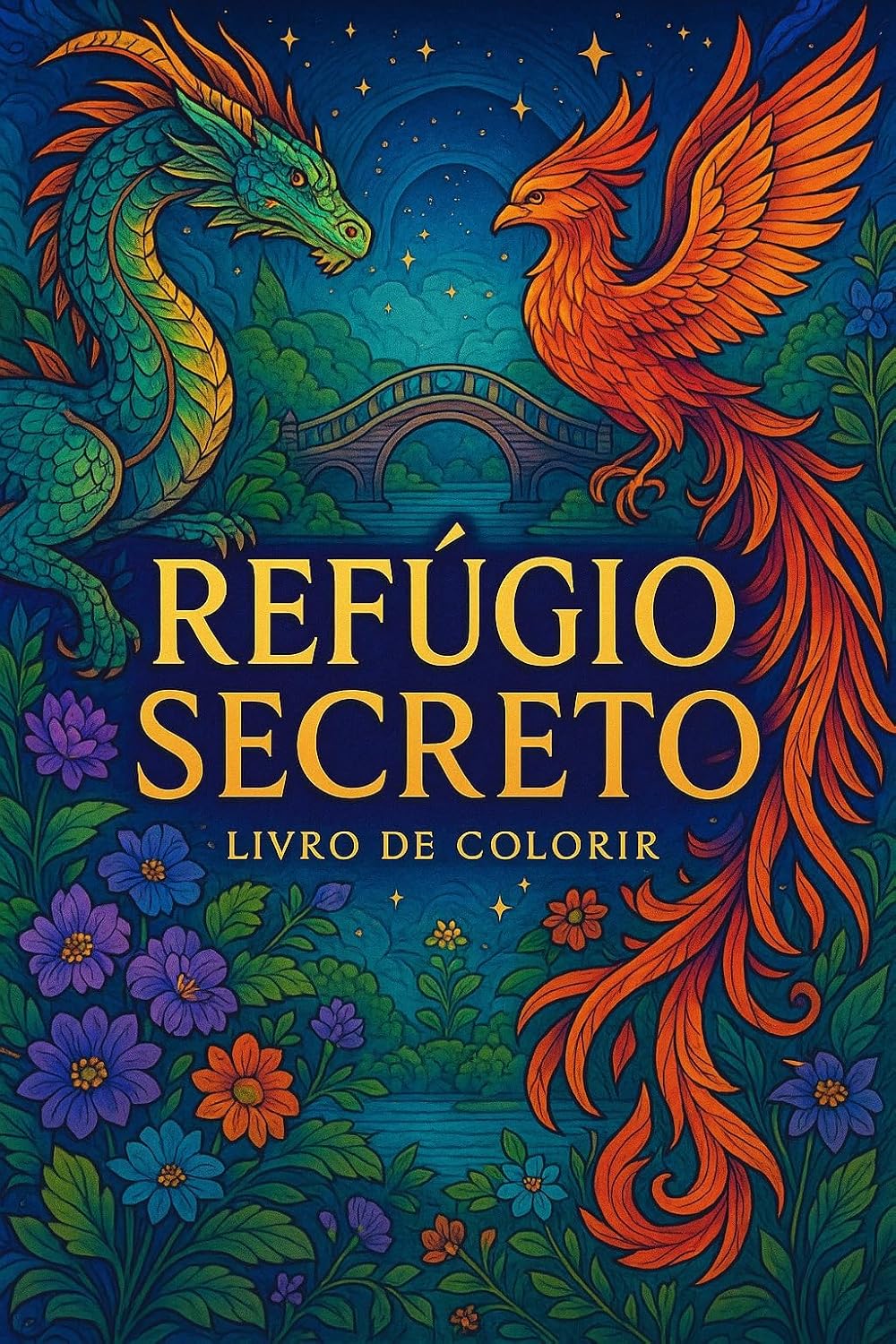 Refúgio Secreto - Livro para colorir baixar livro de graça