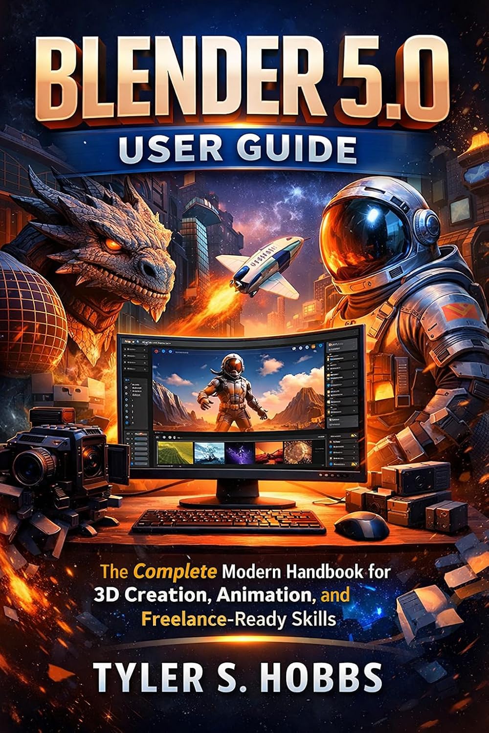 ler totalmente BLENDER 5.0 USER GUIDE: The Complete Modern Handbook for 3D Creation, Animation, and Freelance-Ready Skills (English Edition)