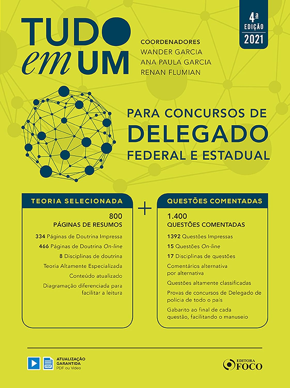 Tudo em um: Para concursos de delegado federal e estadual baixar o livro de graça