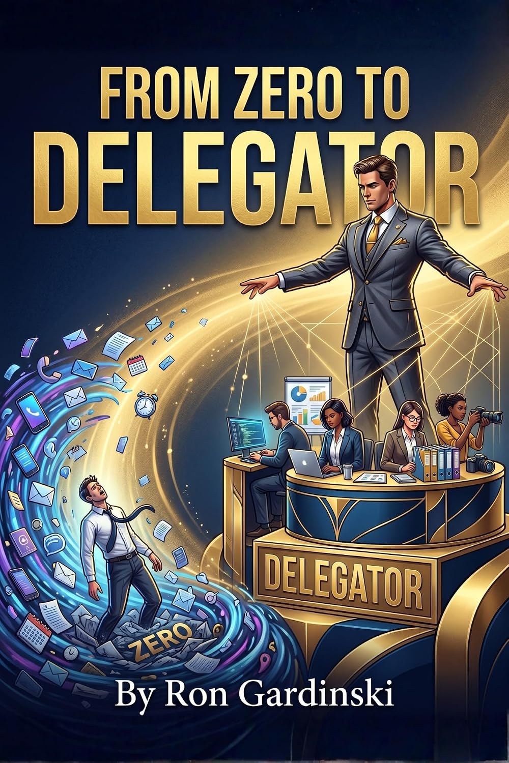ler totalmente From Zero to Delegator: Hiring Your First Assistant, Buying Back Your Time, and Breaking Through the Solopreneur Ceiling (From Zero to Business Leader Book 10) (English Edition)