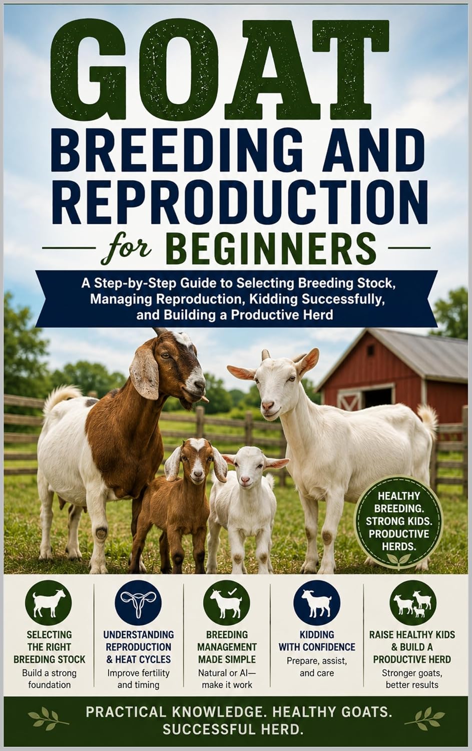 ler totalmente Goat Breeding and Reproduction for Beginners: A Step-by-Step Guide to Selecting Breeding Stock, Managing Reproduction, Kidding Successfully, and Building... & Homestead Series) (English Edition)