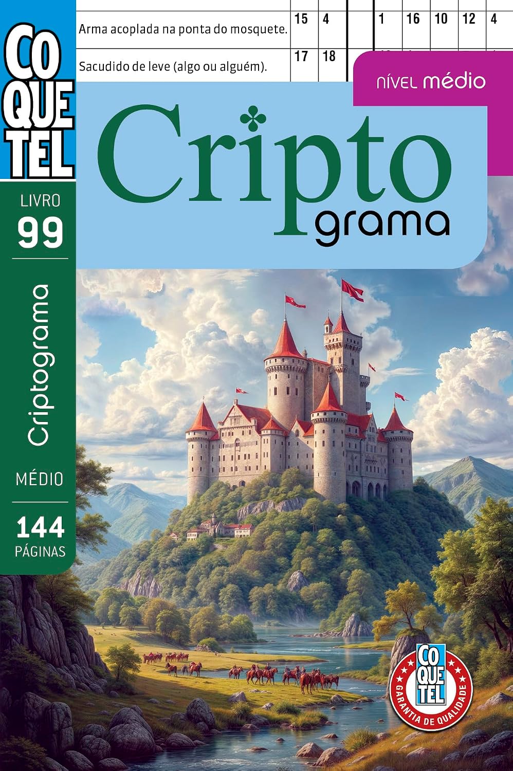 Livro Coquetel Criptograma 99