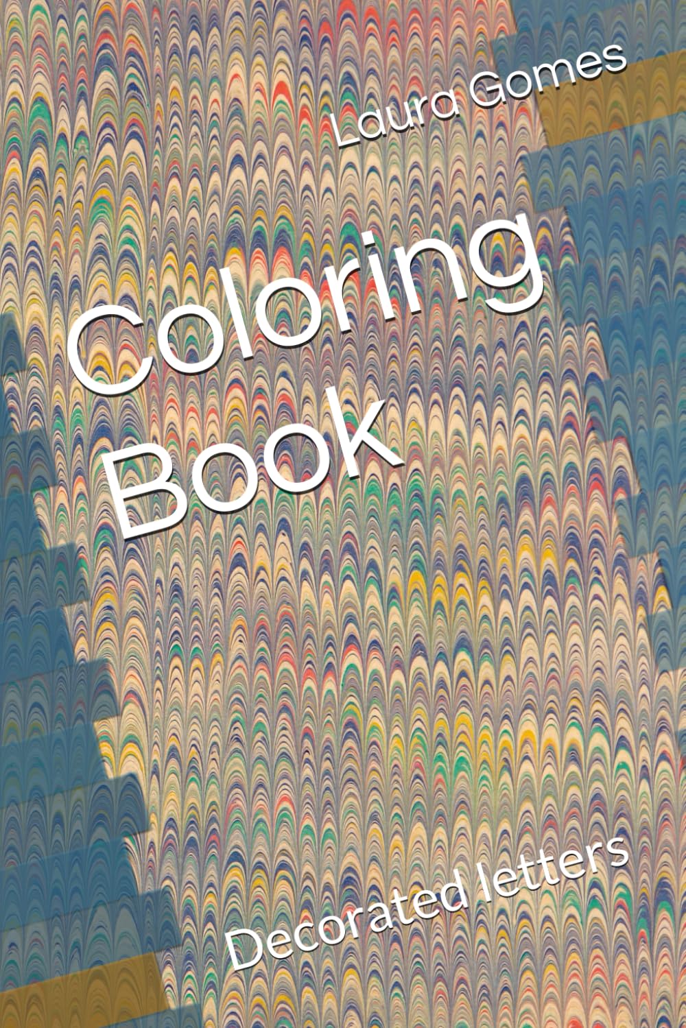 ler totalmente Coloring Book: Decorated letters (Portuguese Edition)