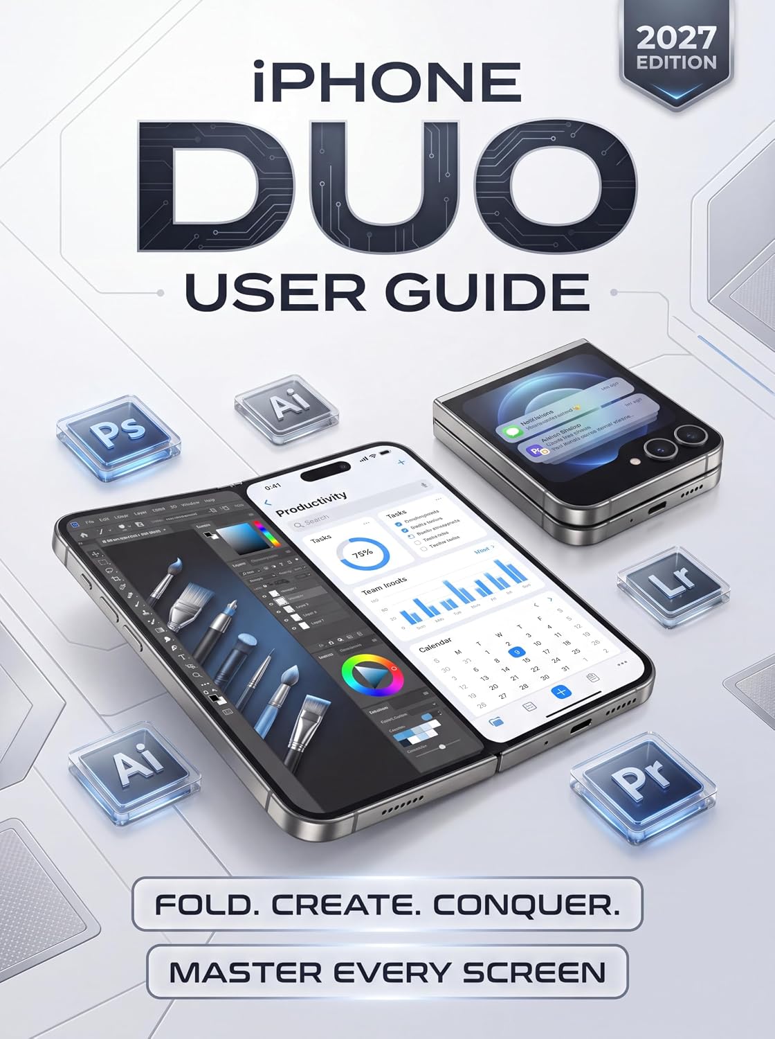 iPhone Duo User Guide: The Definitive Step-by-Step Manual to Dual-Screen Workflows, Advanced Camera Systems, and Apple Intelligence—Comprehensive Coverage... 512GB, 1TB, and 2TB Model (English Edition) baixar livro de graça