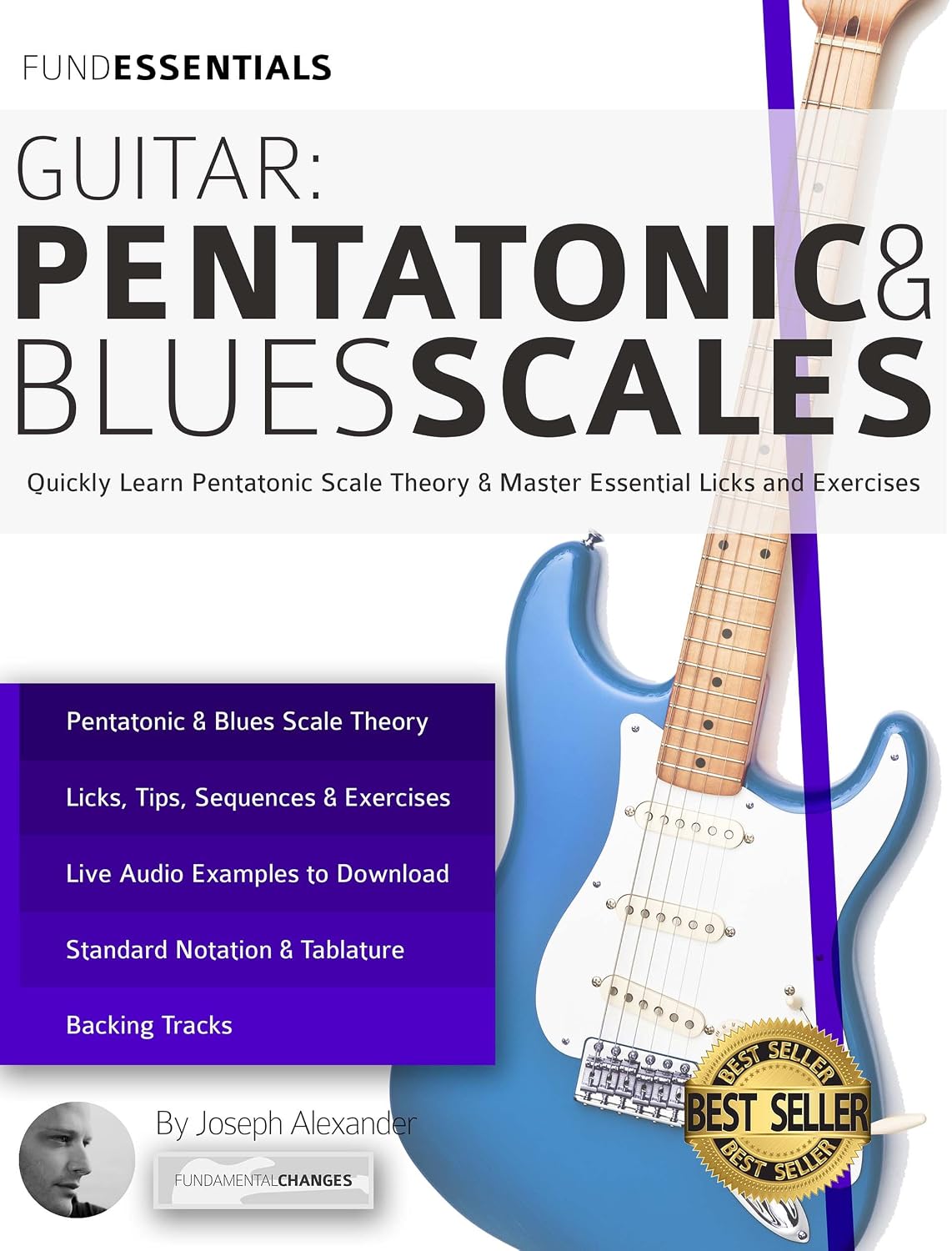 Guitar: Pentatonic and Blues Scales: Quickly Learn Pentatonic Scale Theory & Master Essential Licks and Exercises (Beginner Guitar Books) (English Edition) baixar o livro de graça