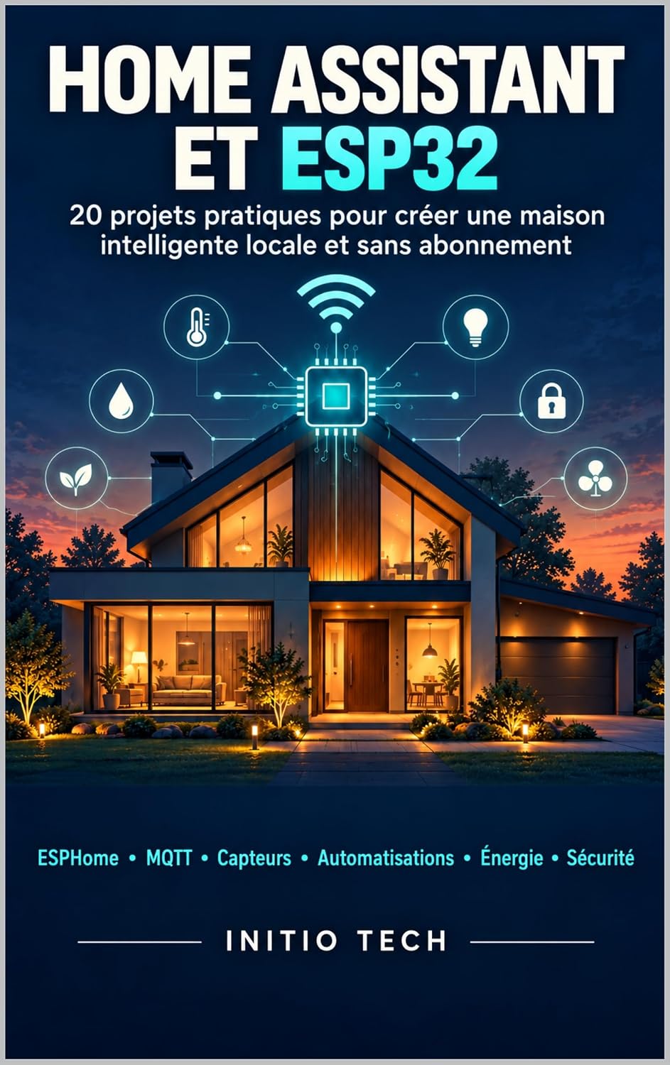 ler totalmente Home Assistant et ESP32: 20 projets pratiques pour créer une maison intelligente locale et sans abonnement (French Edition)