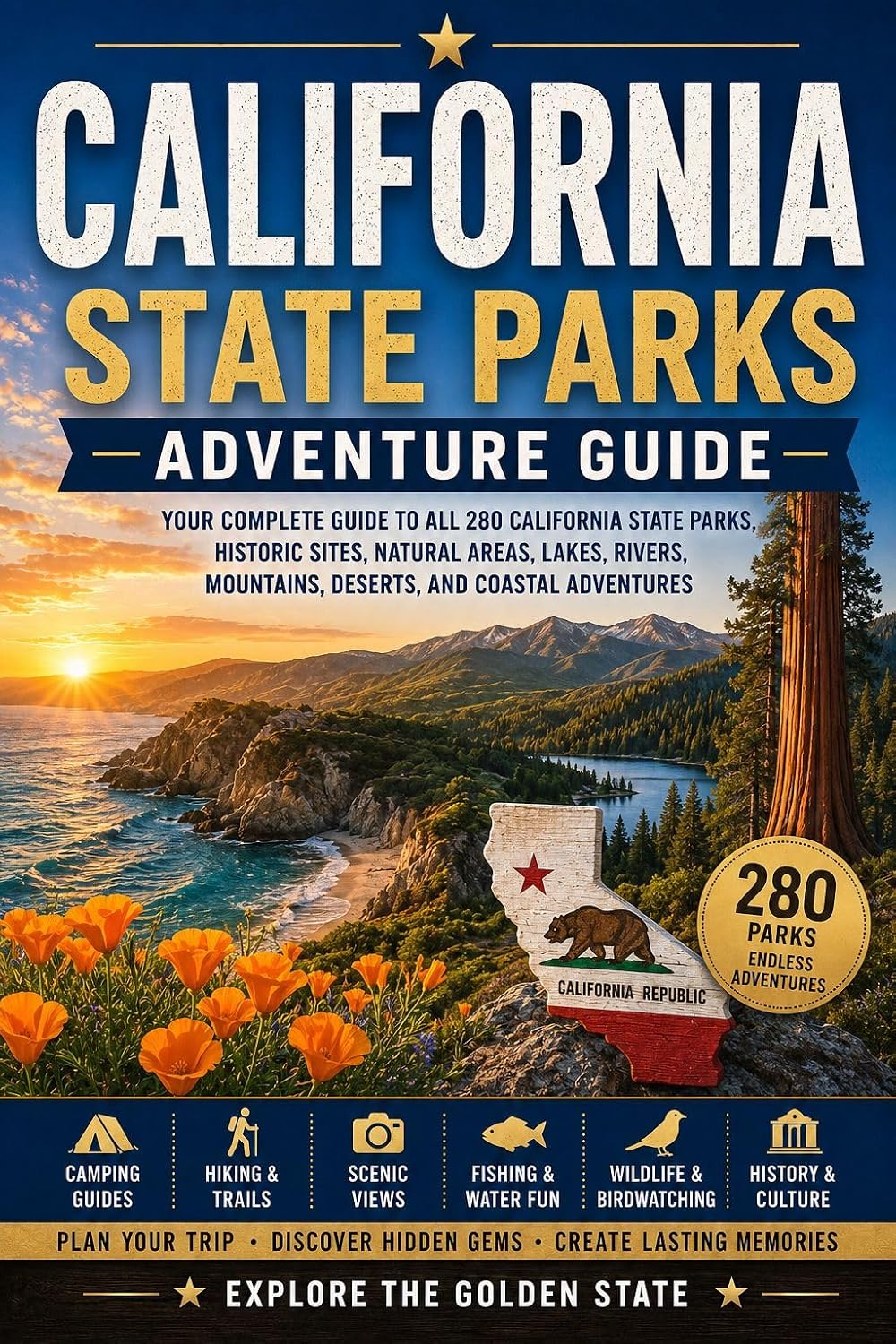 California State Parks Adventure Guide: The Complete Guide To All 280 California State Parks. Historic Sites, Natural Areas, Lake's, River's, Mountain's,... State Parks Series Book 4) (English Edition) baixar o livro de graça