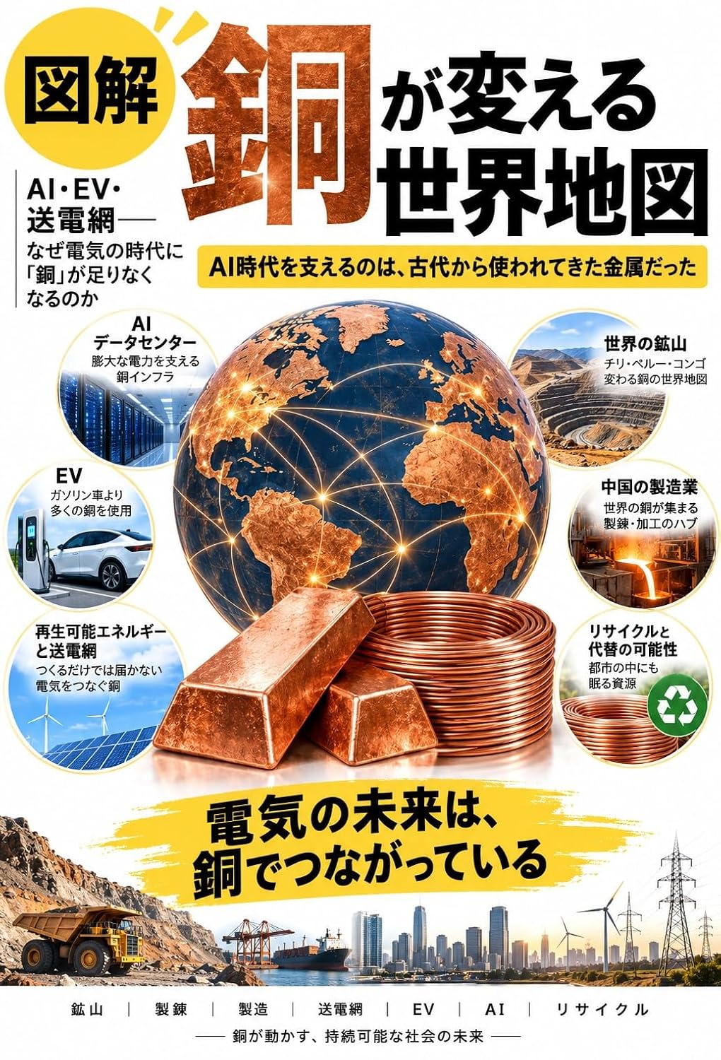 How Copper Is Changing the World Map: Why Will There Be a Shortage of Copper in the Age of Electricity (Japanese Edition) baixar livro de graça