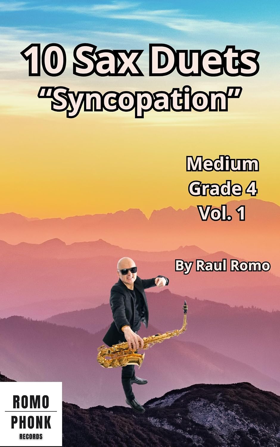 ler totalmente Sax Duets - 10 Saxophone Duets - Syncopation: MEDIUM Grade 4 Vol 1 ROCK, JAZZ, LATIN, BLUES, FUNK (English Edition)