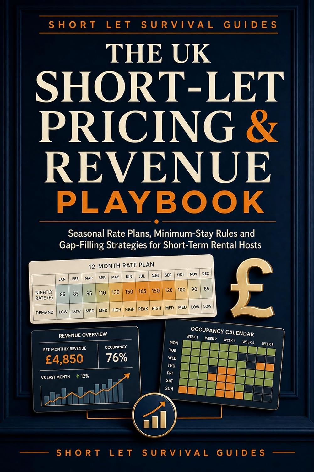 ler totalmente The UK Short-Let Pricing & Revenue Playbook: Seasonal Rate Plans, Minimum-Stay Rules and Gap-Filling Strategies for Short-Term Rental Hosts (English Edition)