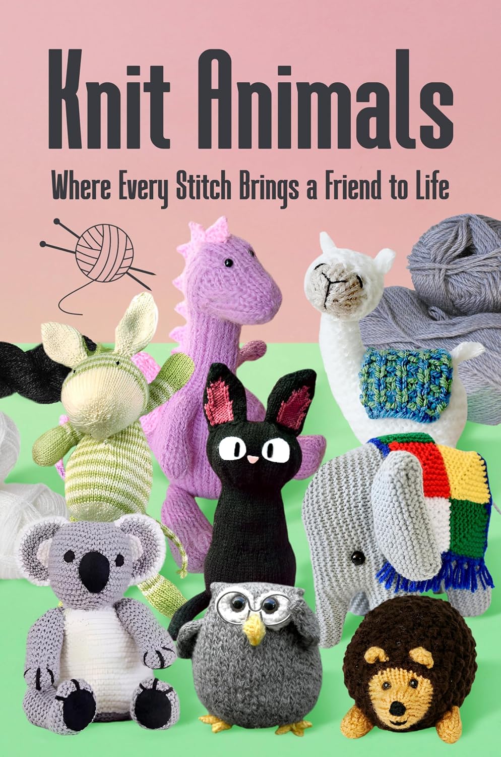 Knit Animals: Where Every Stitch Brings a Friend to Life (English Edition) baixar livro de graça